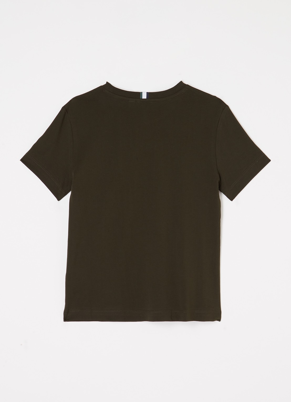 Björn Borg T-shirt met logoprint - voorkant 2 legergroen