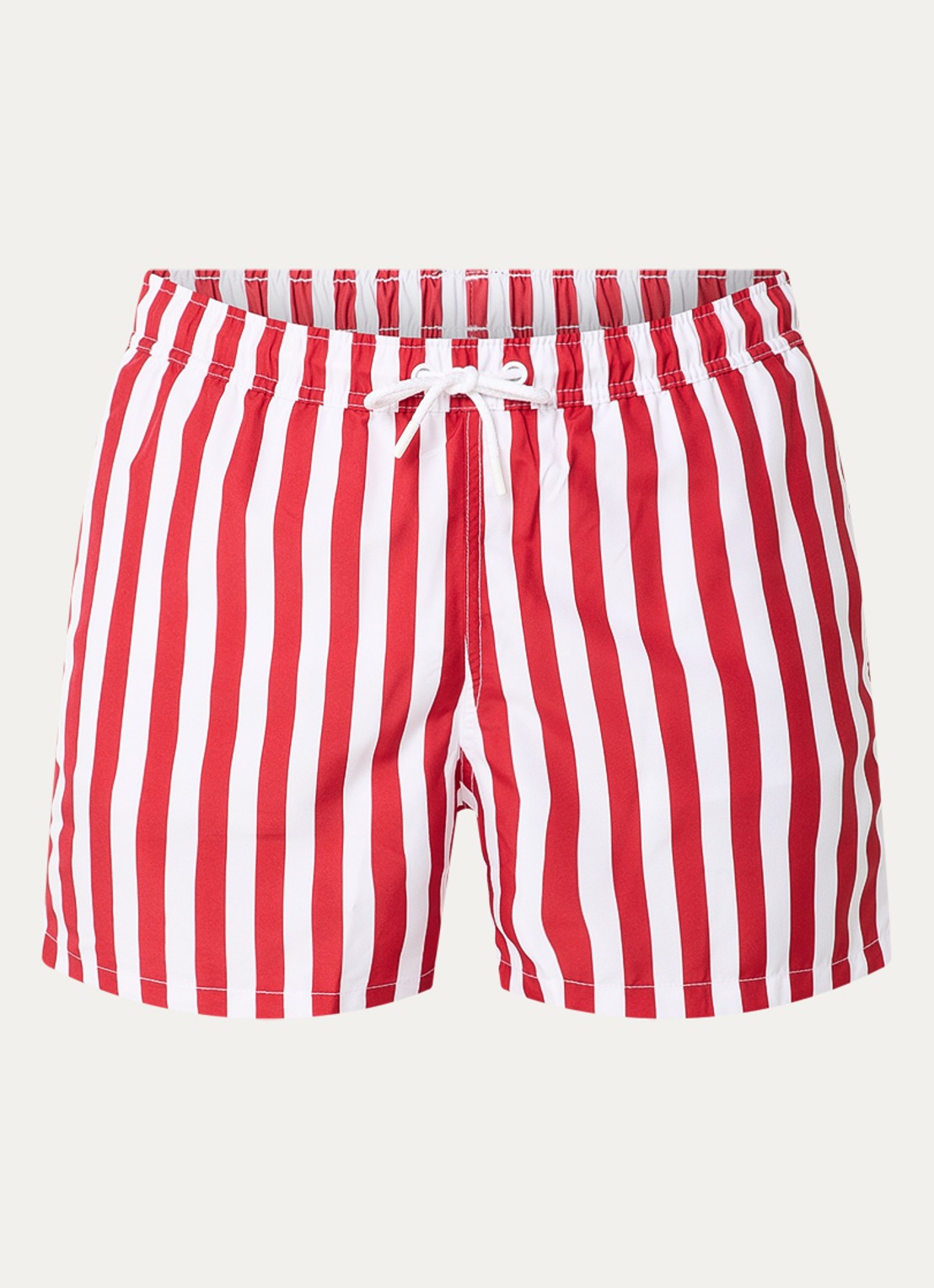 Björn Borg Zwemshort met print - voorkant 2 donkerrood