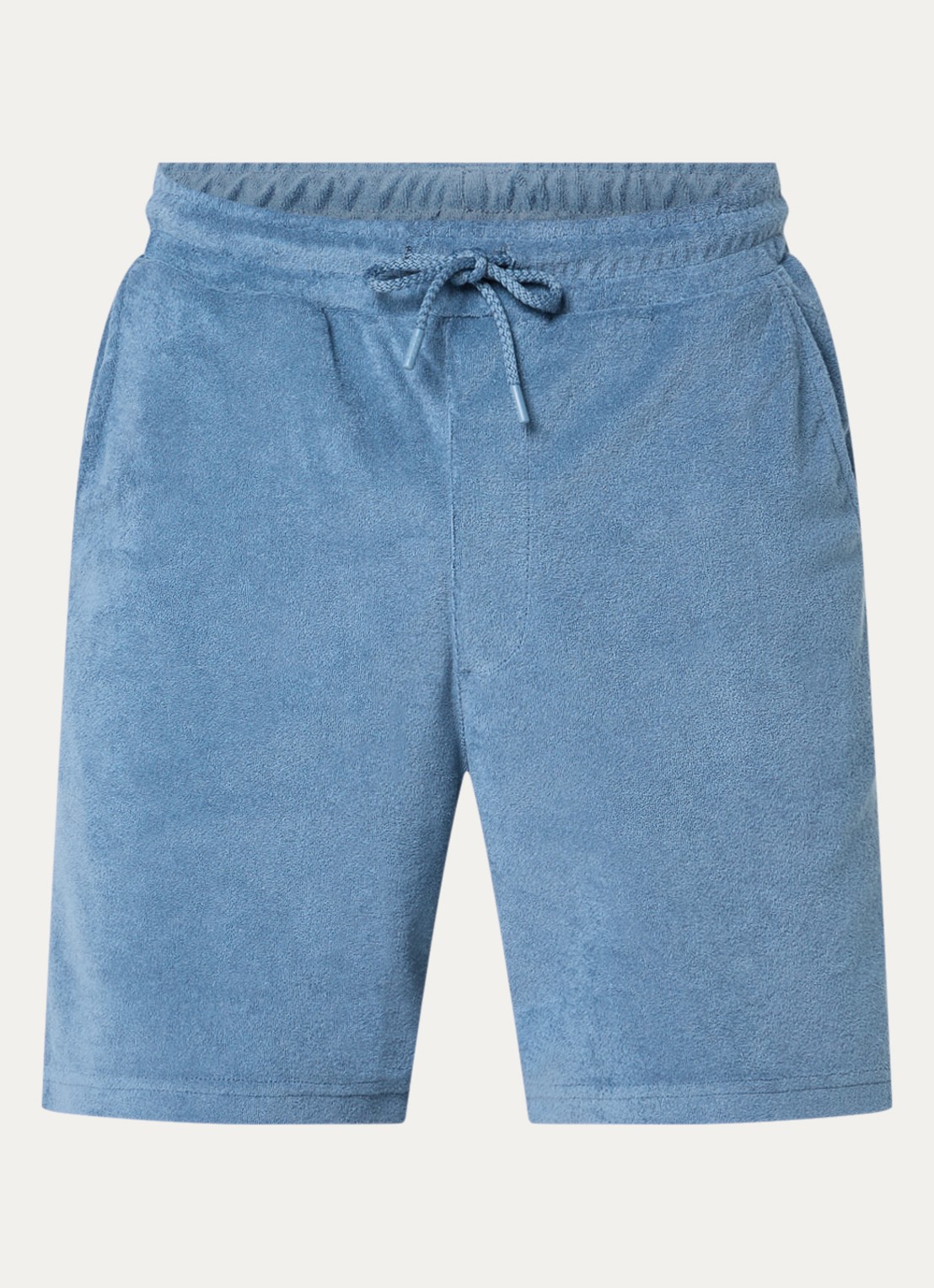 Björn Borg Zwemshorts van badstof - voorkant 3 royalblauw