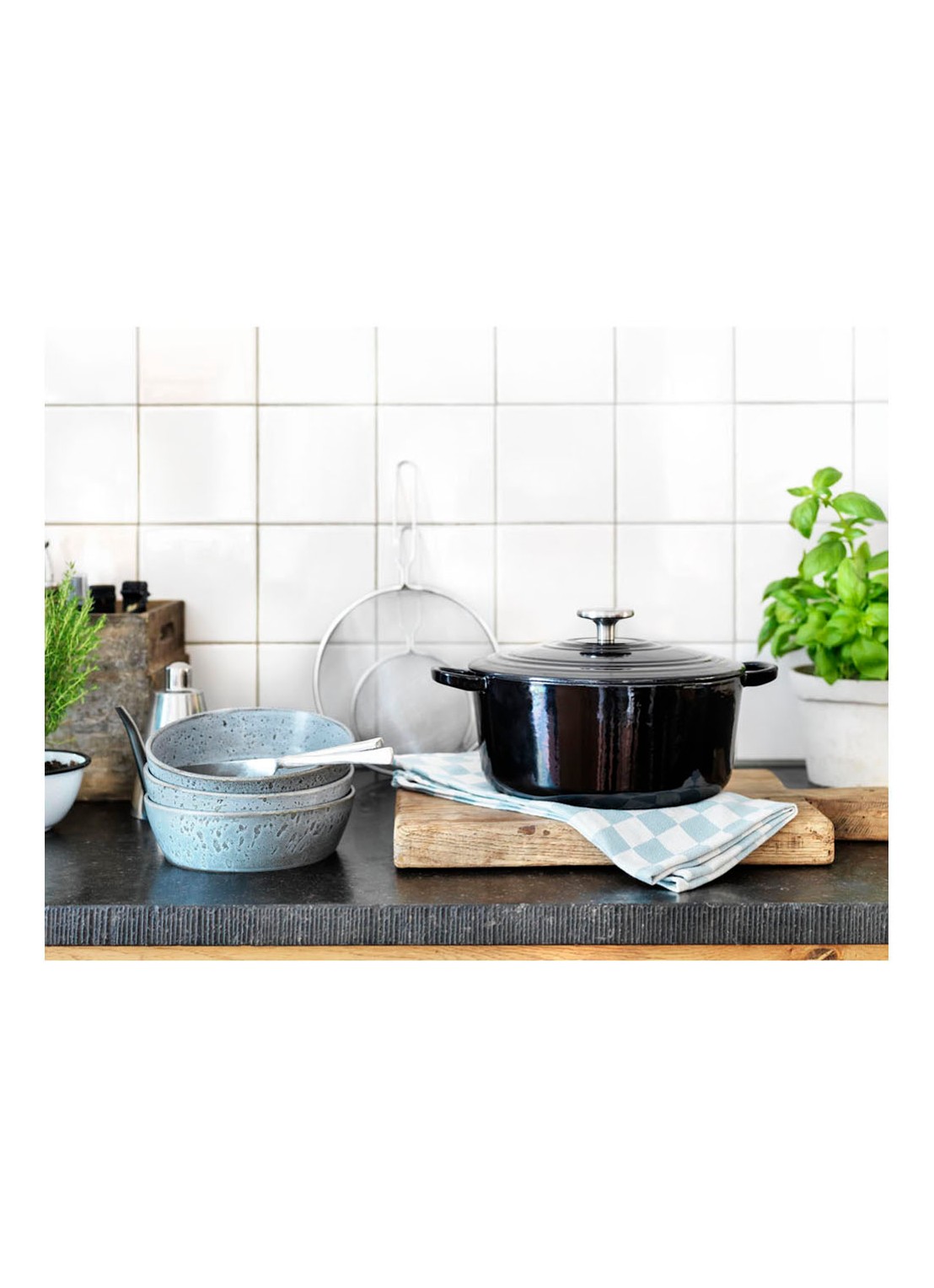 BK Bourgogne braadpan 20 cm - voorkant 2 zwart