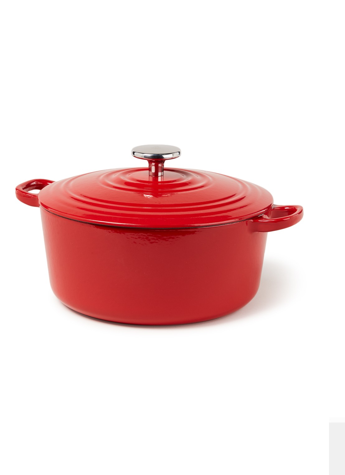 BK Bourgogne braadpan Ø24 cm - voorkant vuurrood
