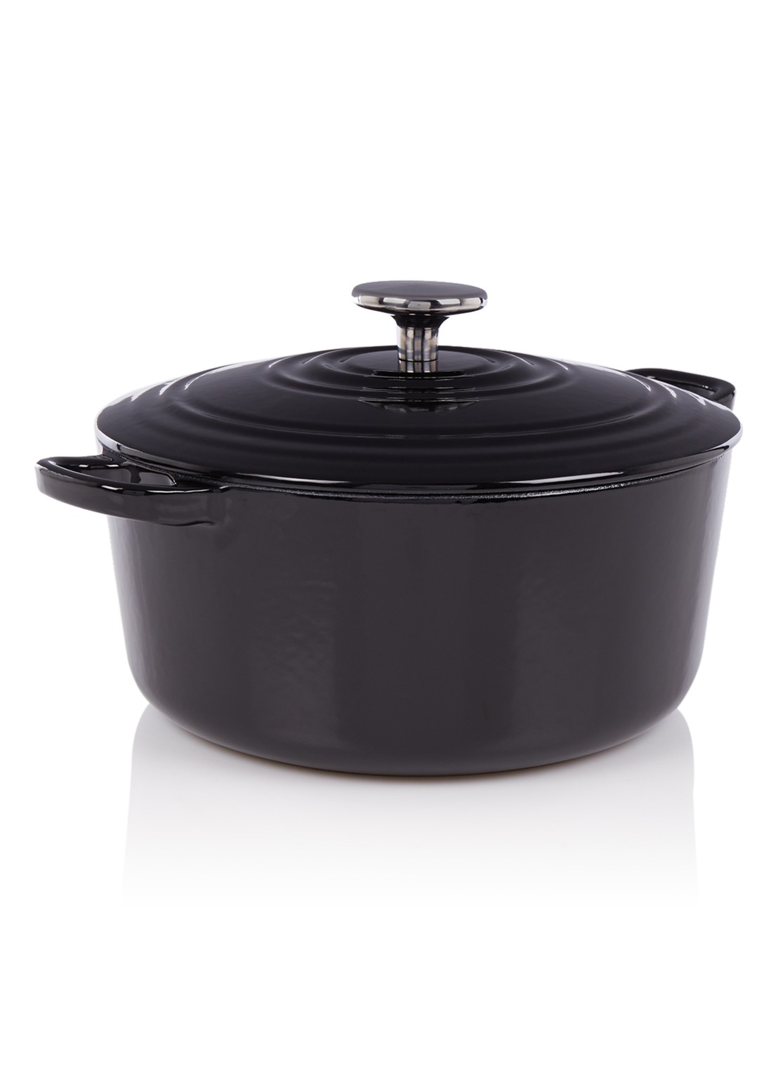 BK Bourgogne braadpan Ø24 cm - voorkant zwart