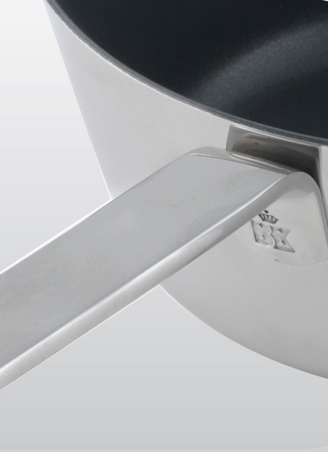 BK Conical Deluxe pannenset 4-delig - detail 3 zilver