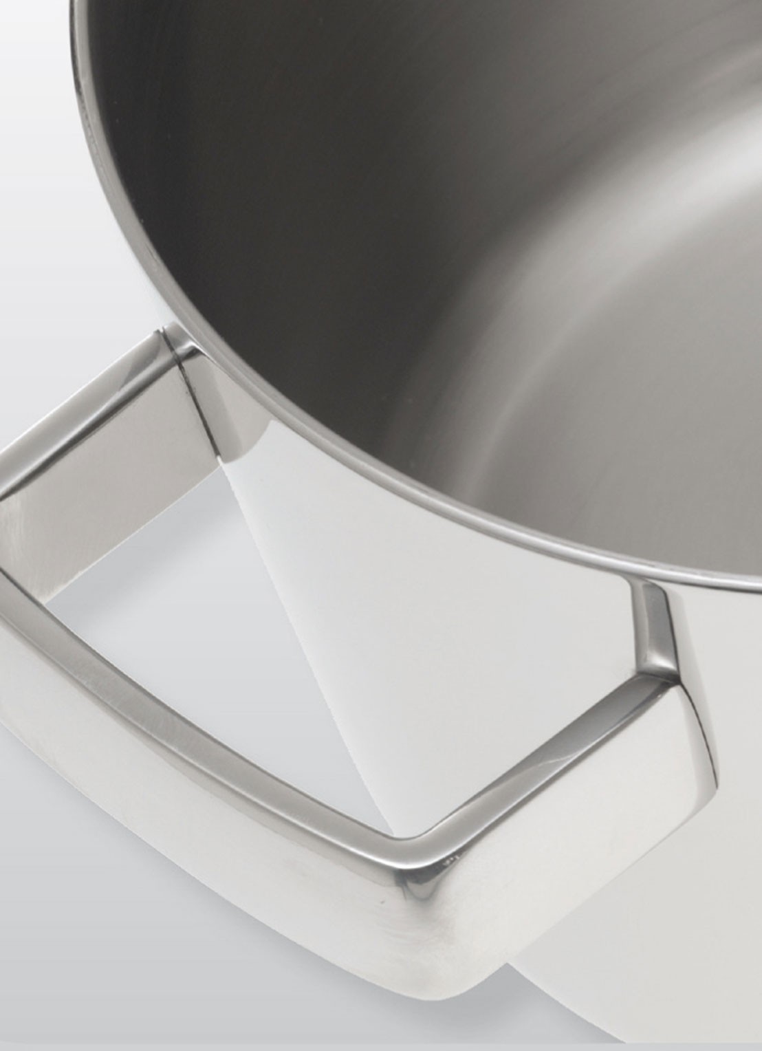 BK Conical Deluxe pannenset 4-delig - detail 4 zilver