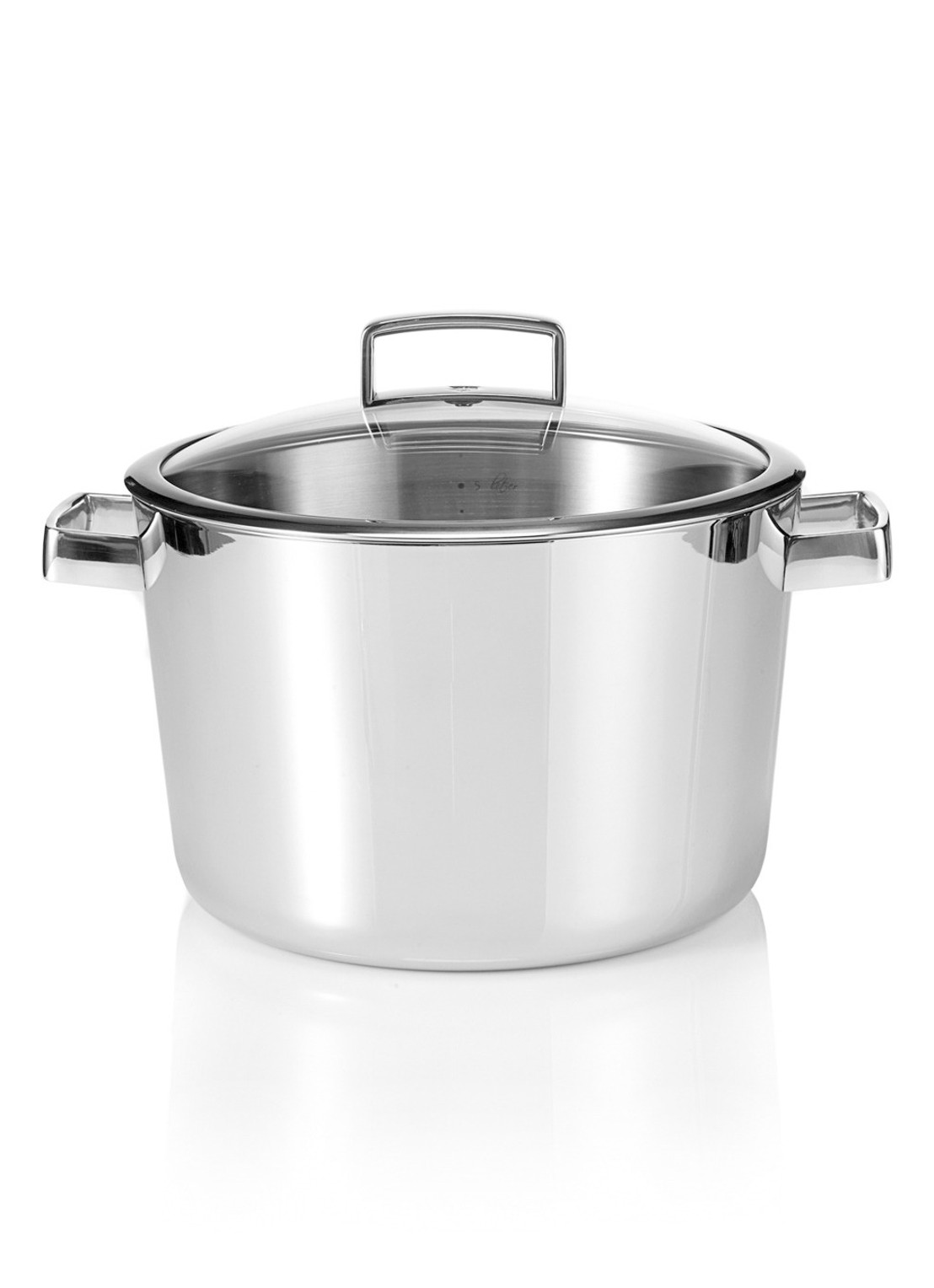 BK Conical Deluxe soeppan Ø24 cm - voorkant 2 zilver
