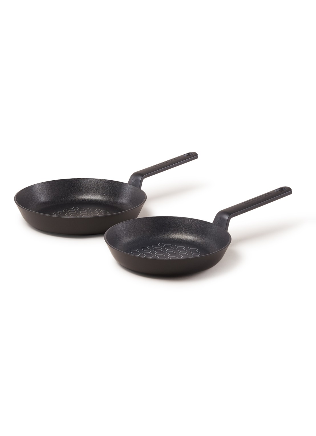 BK Infinity koekenpan set van 2  - voorkant zwart
