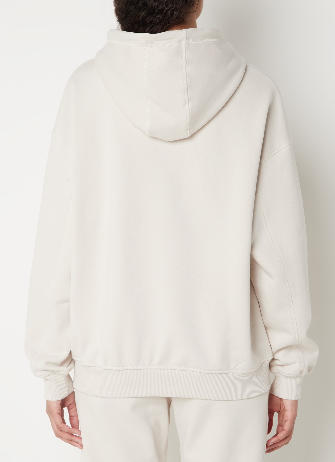 Black Bananas Eclipse hoodie met logo - achterkant 5 zand