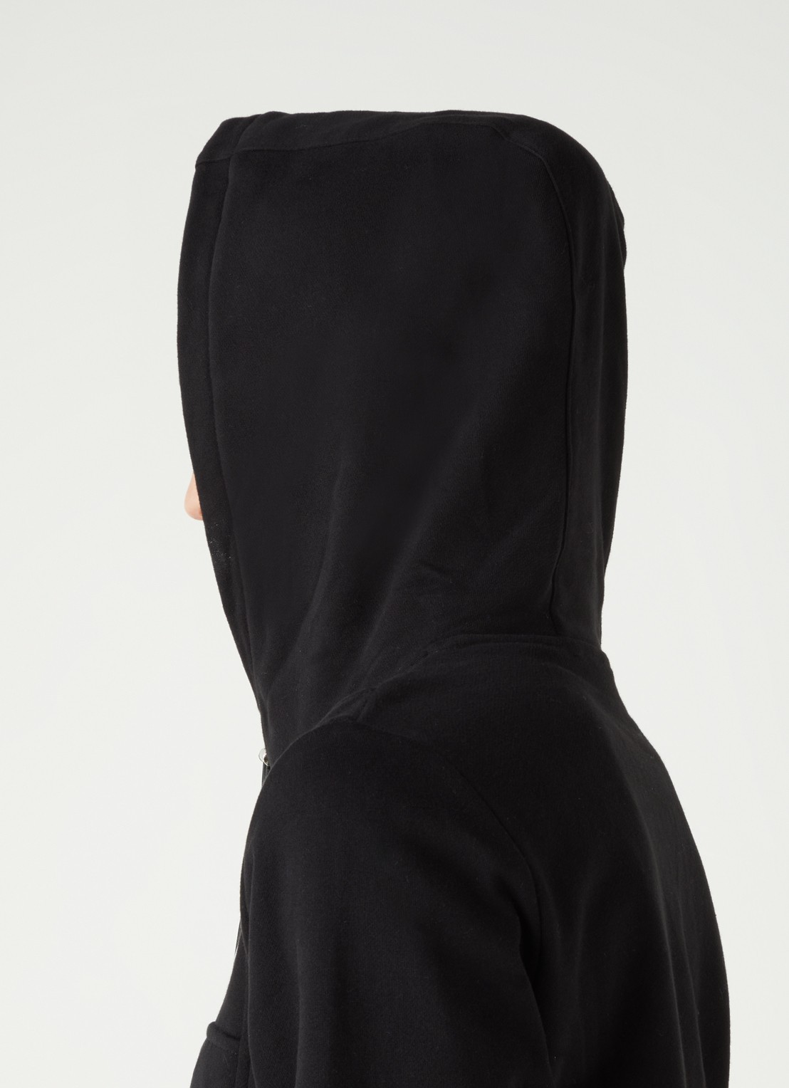Black Bananas Hoodie met steekzakken en logoborduring - detail 4 zwart