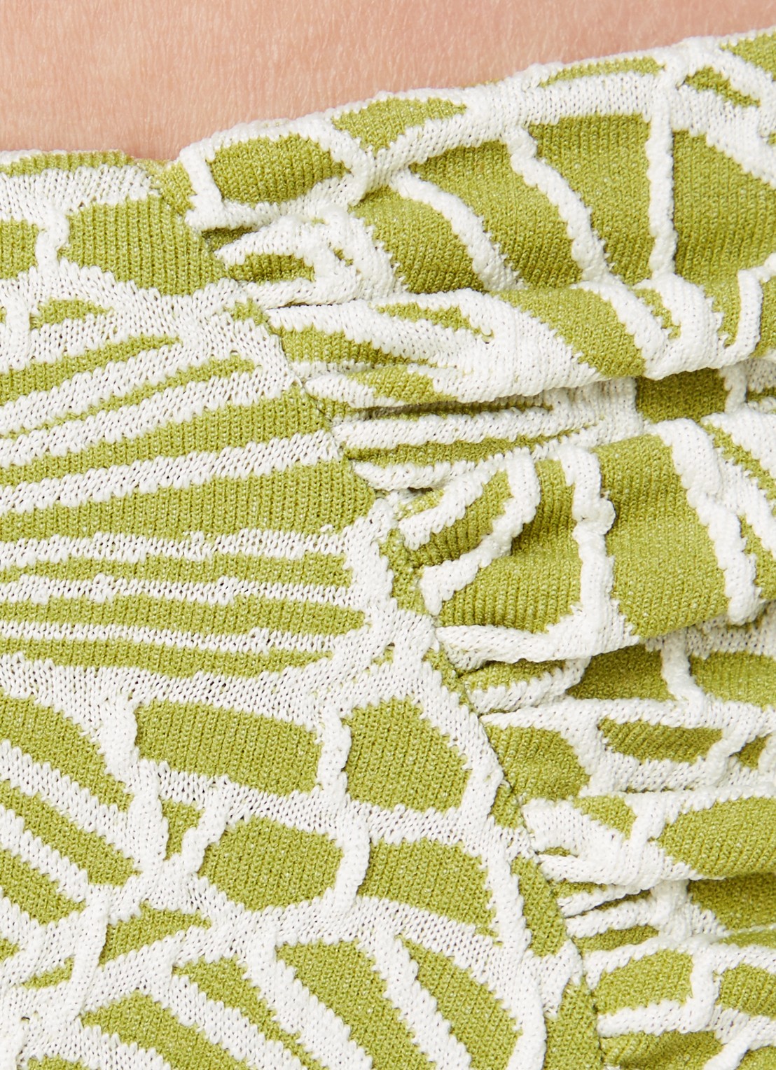 Blackbough Swim Audrey bikinislip met print - detail 2 mosgroen