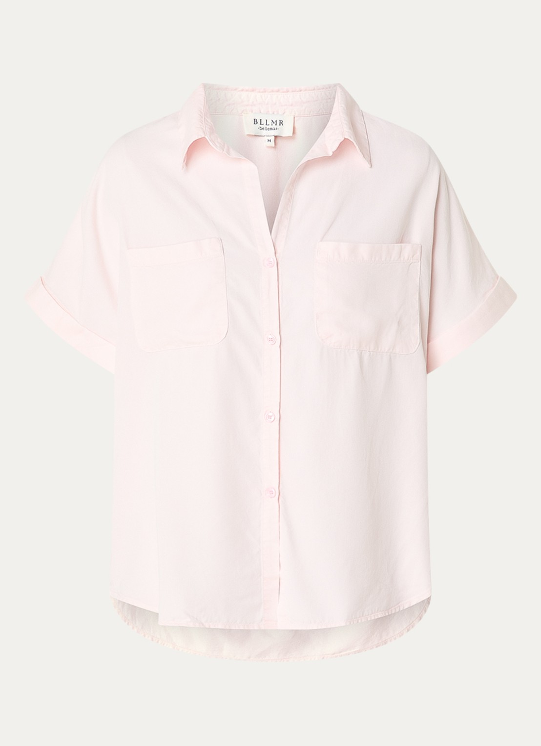 BLLMR Mia blouse met borstzakken - voorkant 2 lichtroze
