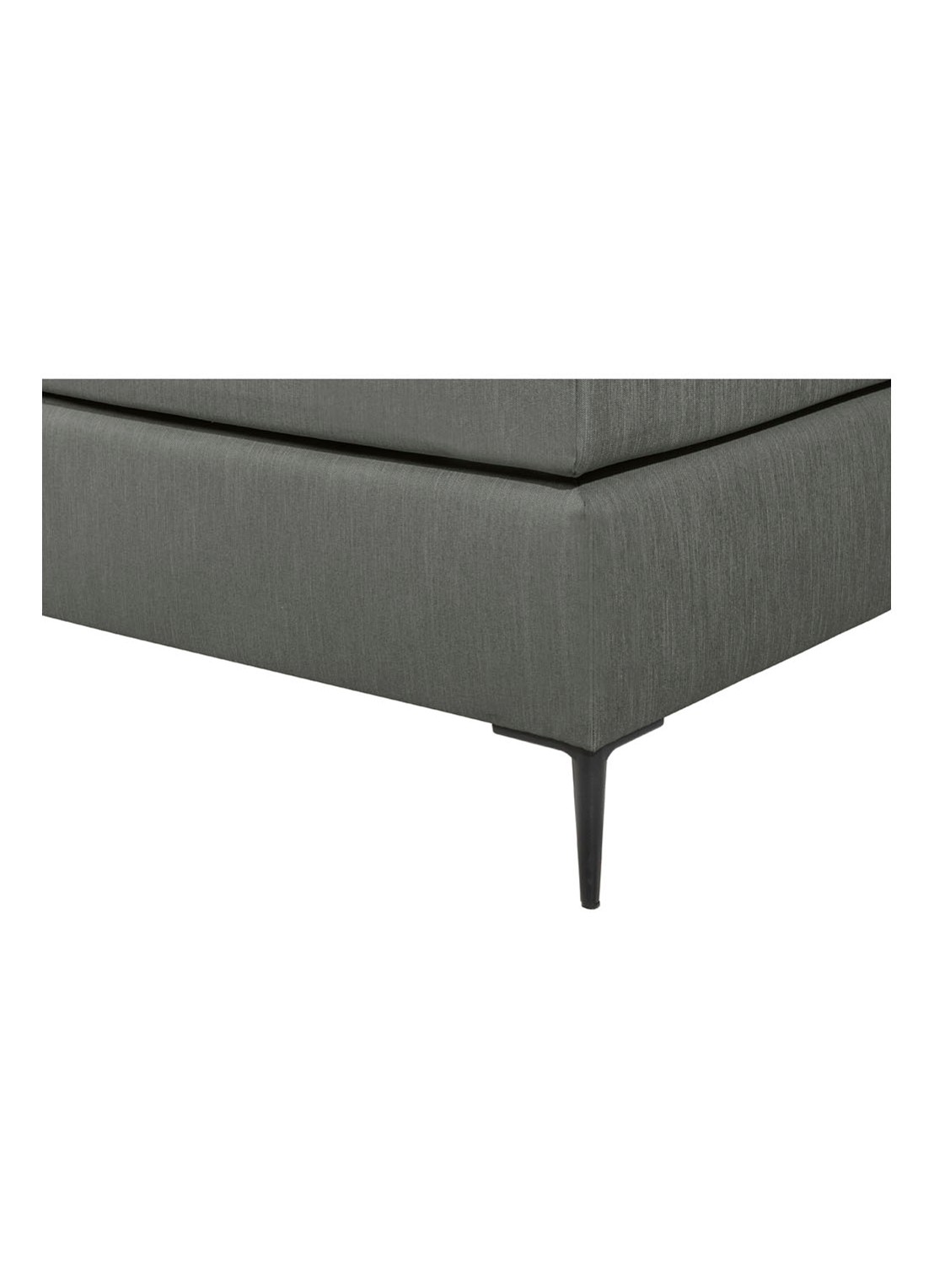 Bloemendaal Capri boxspring combinatie inclusief matras en topper - detail 3 donkergrijs