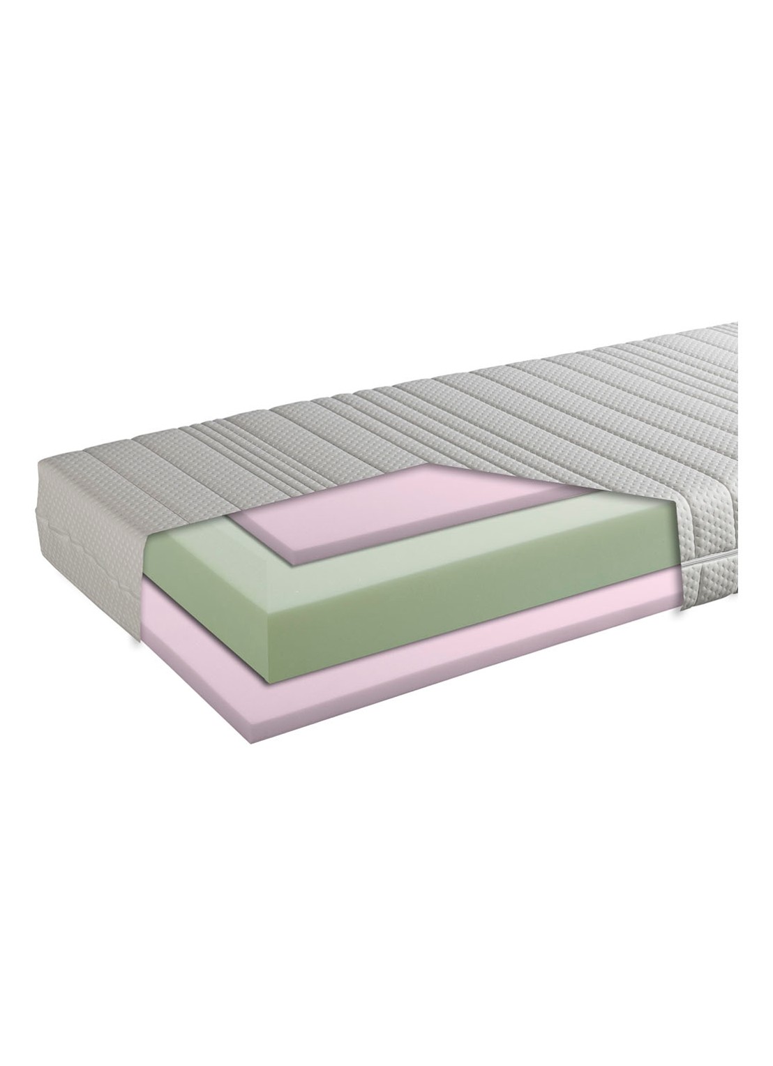 Bloemendaal Matras van  katoen - detail 2 wit
