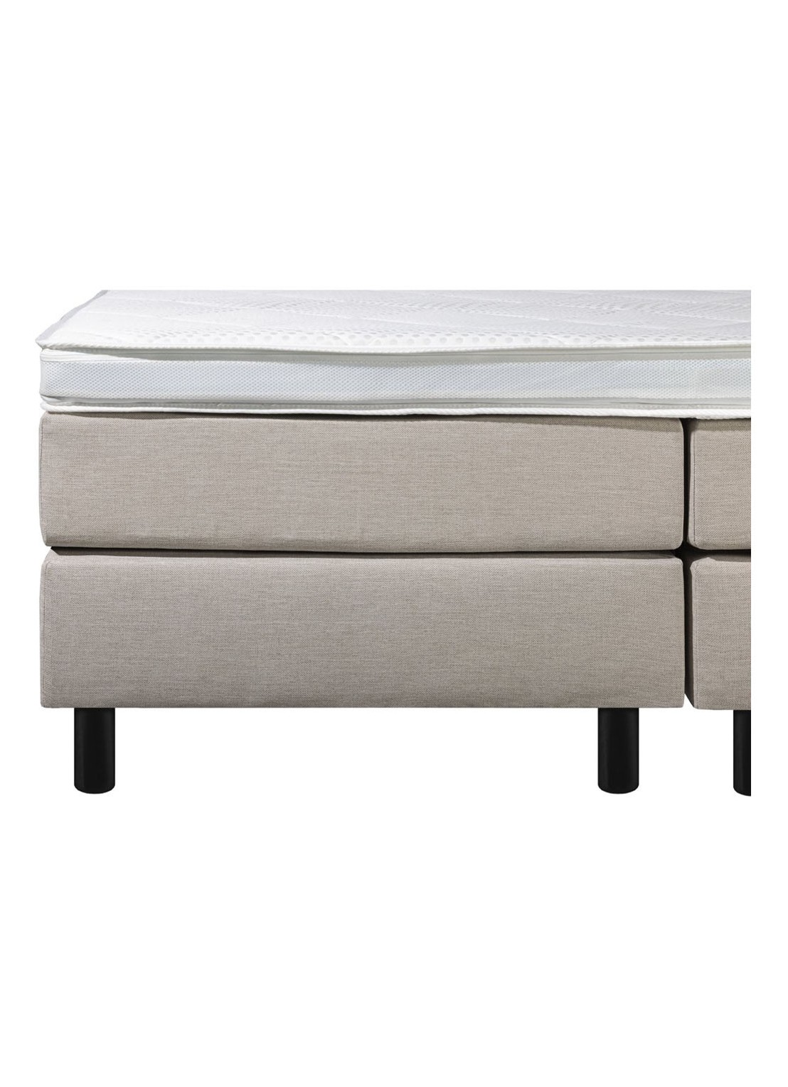 Bloemendaal  topper matras    - detail 4 wit