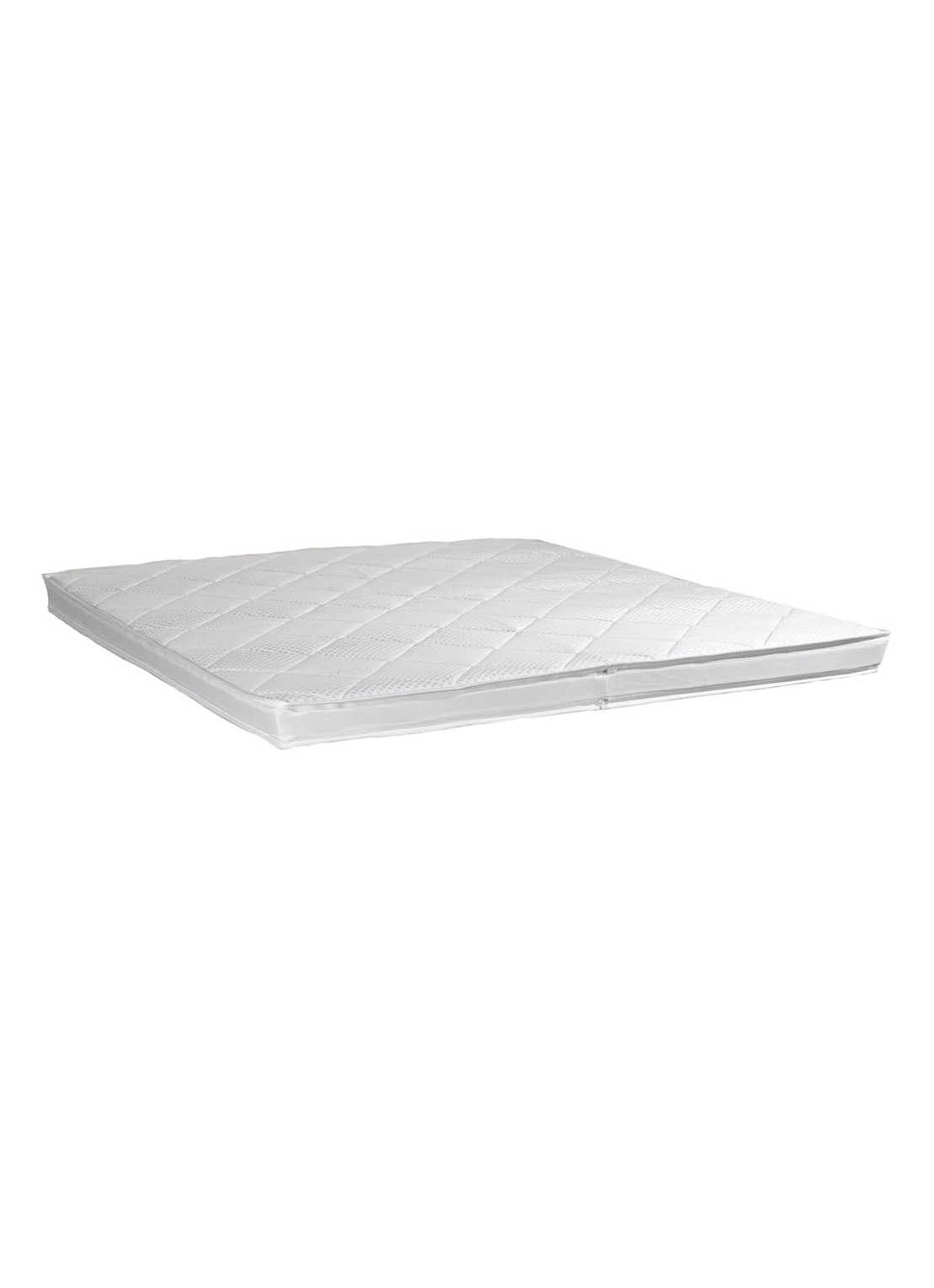 Bloemendaal  topper matras    - voorkant wit