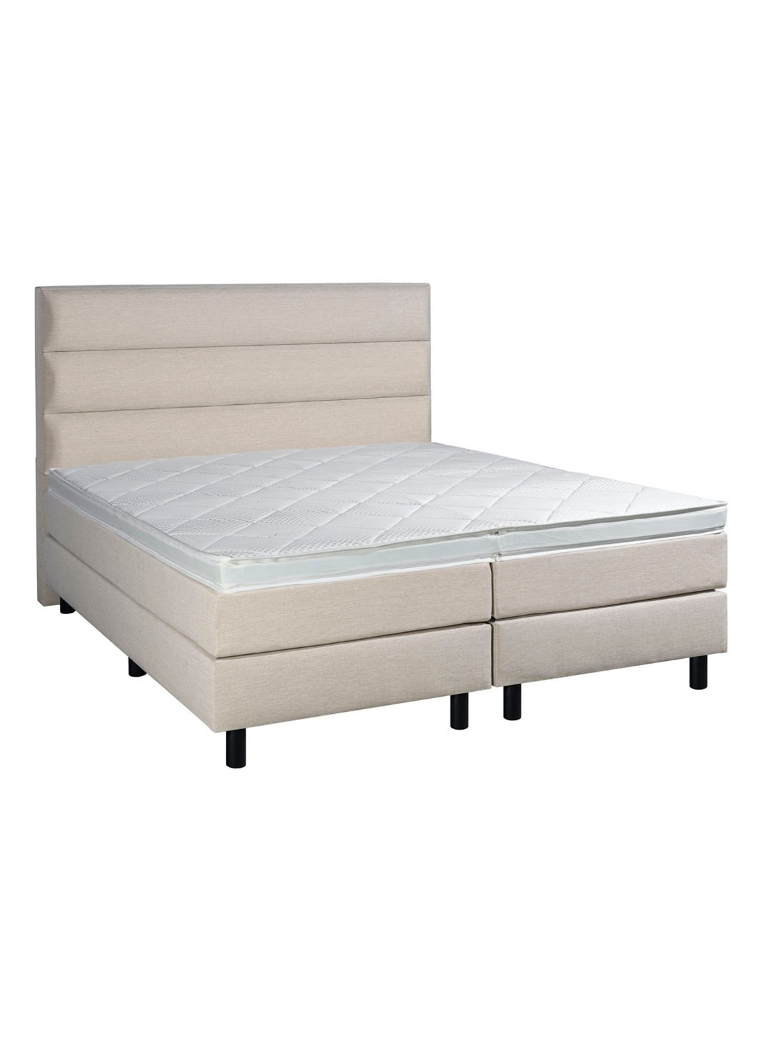 Bloemendaal  topper matras    - voorkant 2 wit