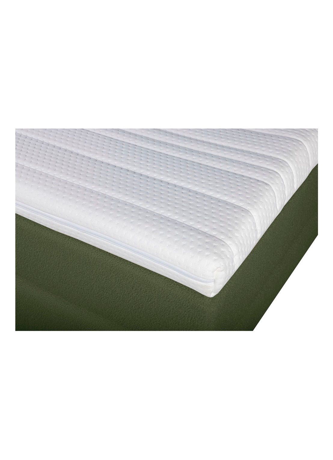 Bloemendaal Treviso boxspring combinatie inclusief matras en topper    - detail 3 groen