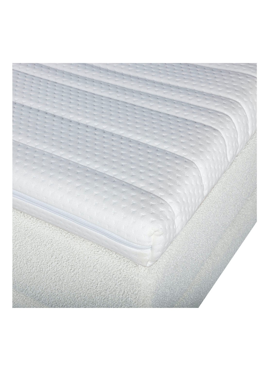 Bloemendaal Treviso eenpersoons boxspring combinatie inclusief matras en topper - detail 4 wit