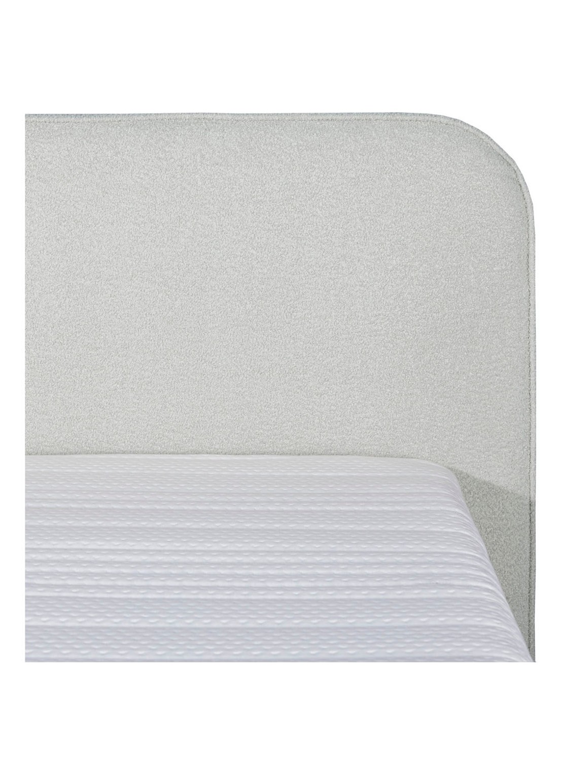 Bloemendaal Treviso eenpersoons boxspring combinatie inclusief matras en topper - voorkant 3 wit
