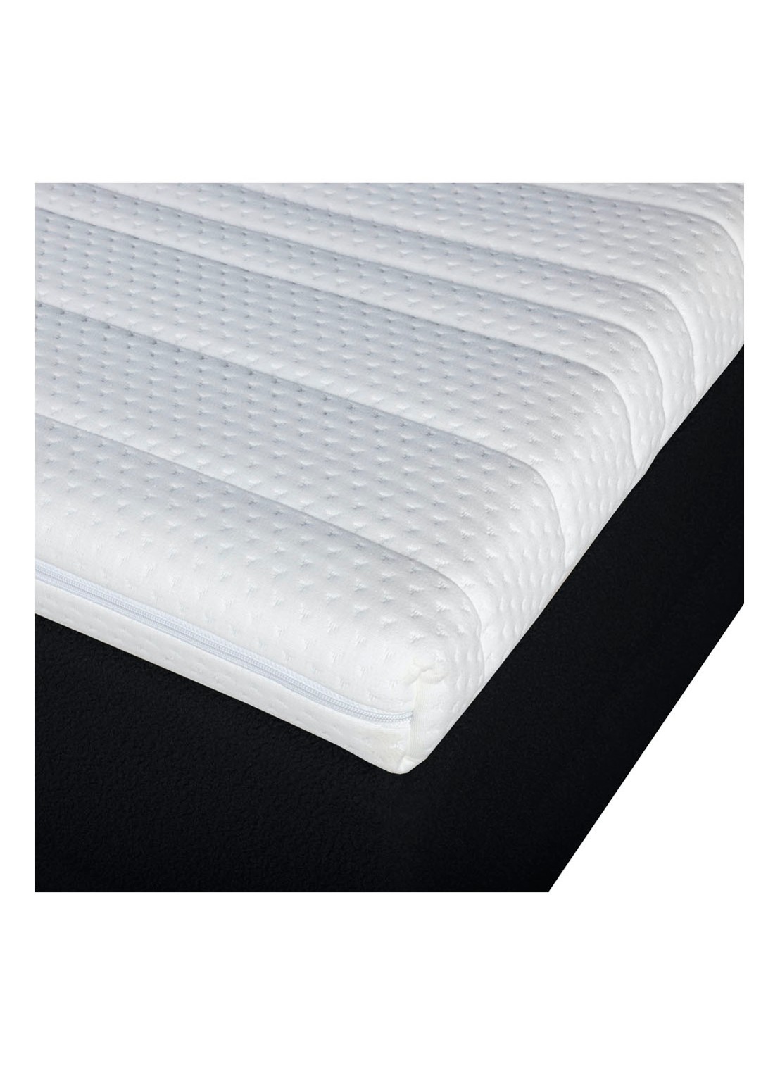 Bloemendaal Treviso eenpersoons boxspring combinatie inclusief matras en topper - detail 3 zwart