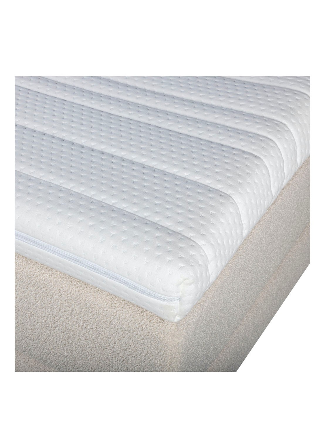 Bloemendaal Treviso eenpersoons boxspring combinatie inclusief matras en topper - detail 2 beige