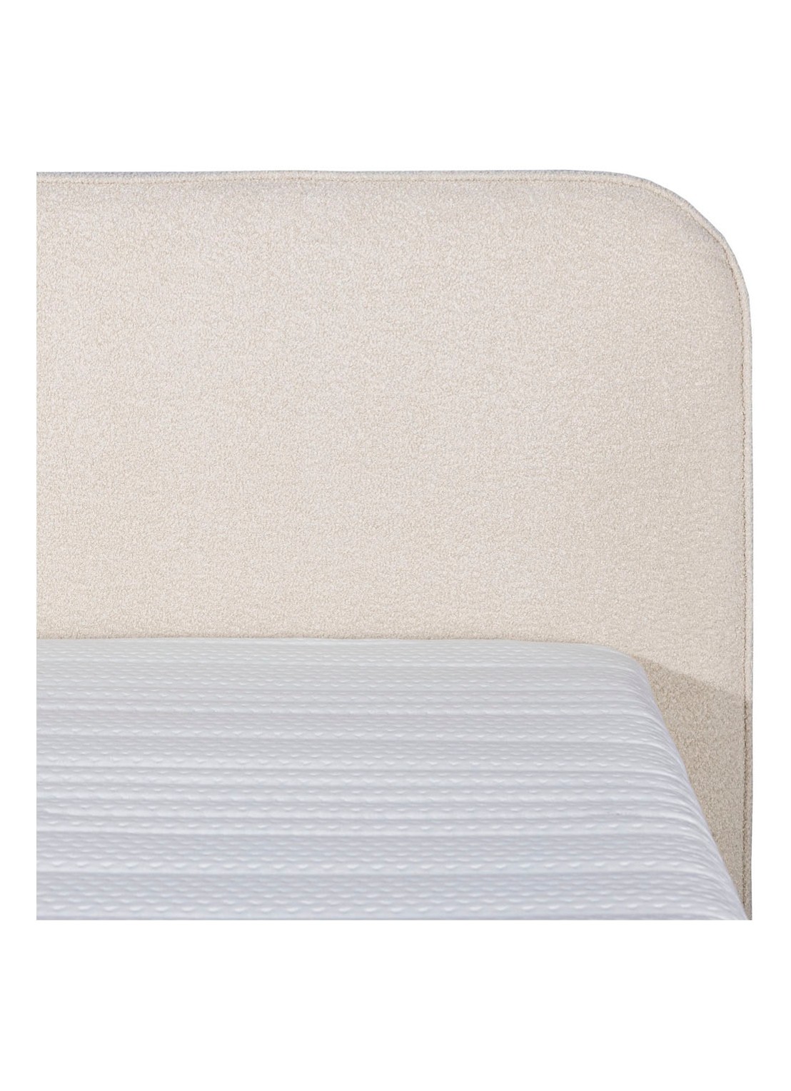 Bloemendaal Treviso eenpersoons boxspring combinatie inclusief matras en topper - voorkant 5 beige