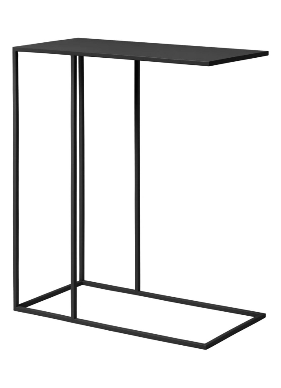 Blomus Fera bijzettafel - voorkant zwart