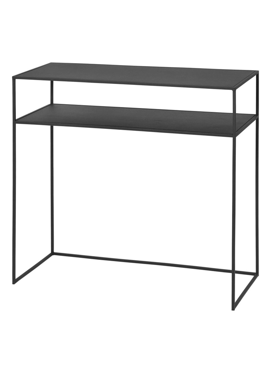 Blomus Fera sidetable console tafel  - voorkant zwart