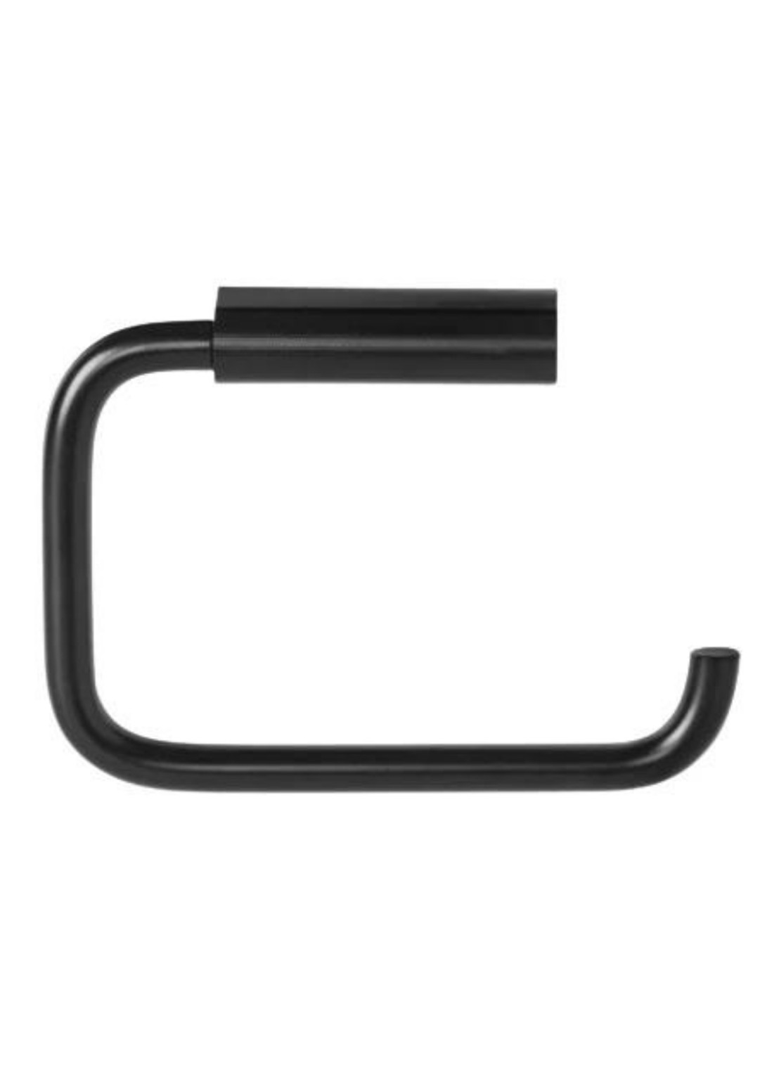 Blomus Modo toiletrolhouder - voorkant zwart