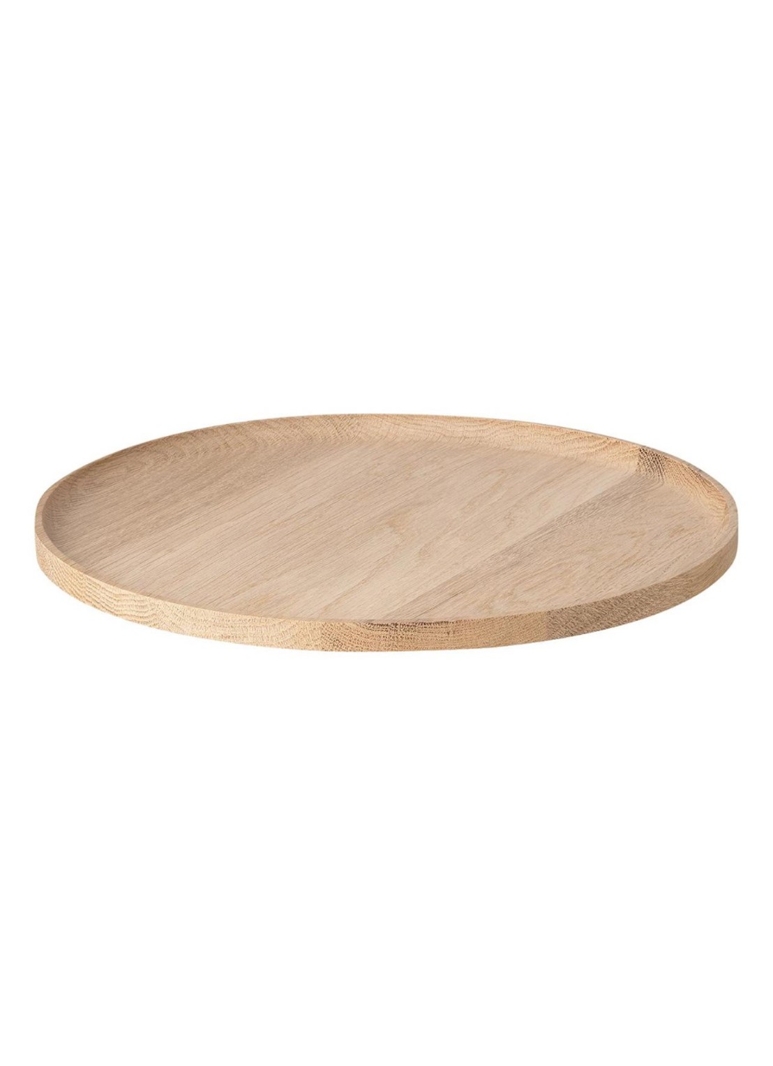 Blomus Oku serveerschaal Ø34 cm - voorkant beige