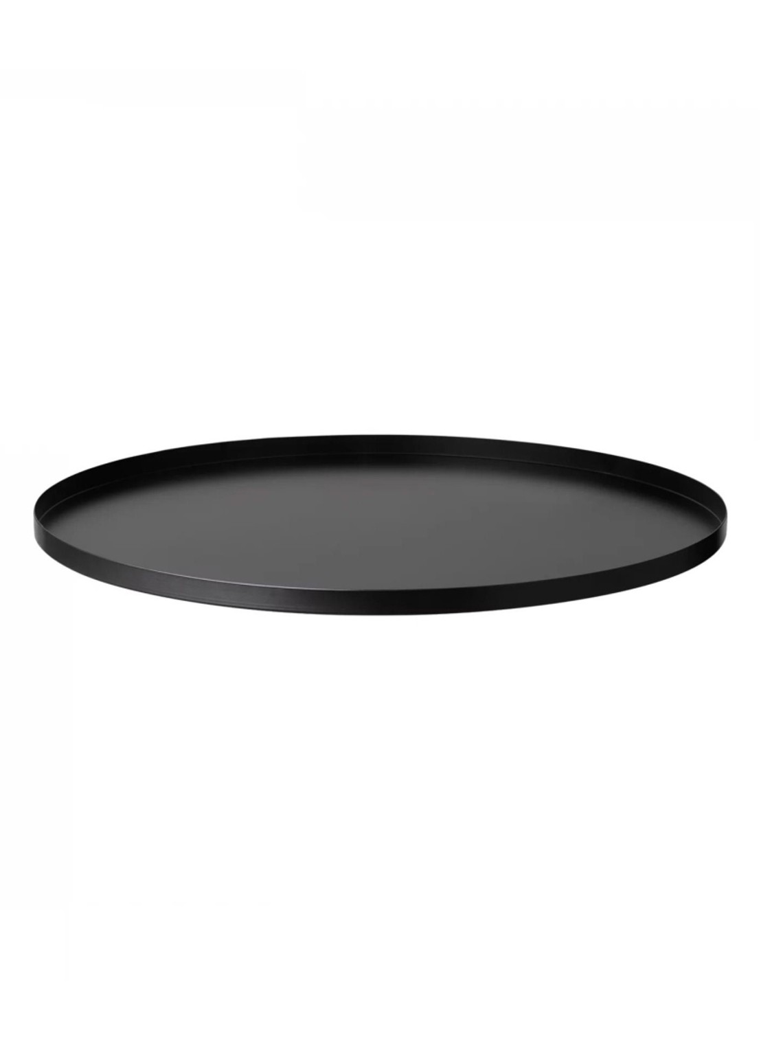 Blomus Peasy dienblad Ø38 cm - voorkant zwart
