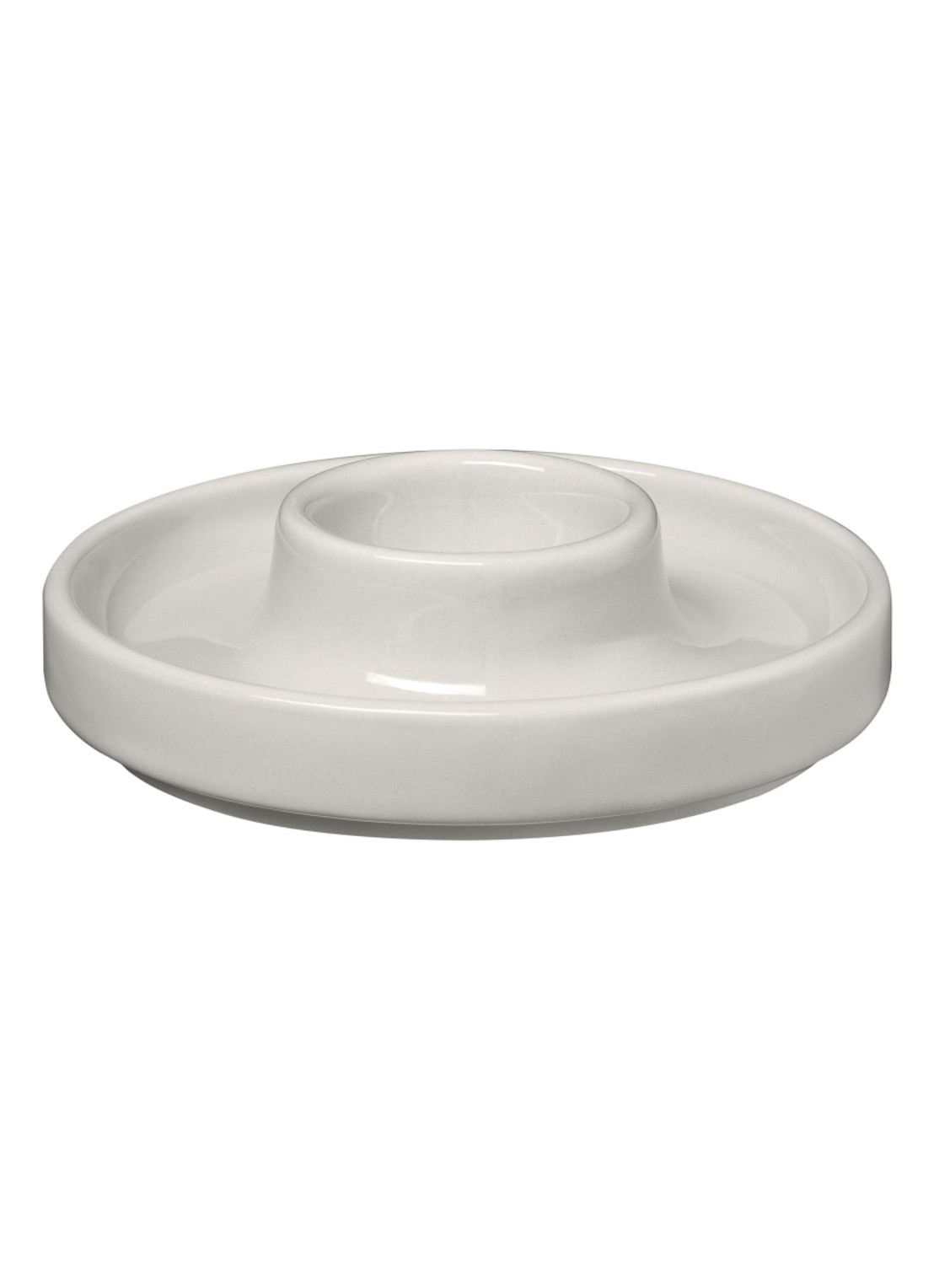 Blomus Pilar eierdop 10,4 cm set van 2  - voorkant gebroken wit