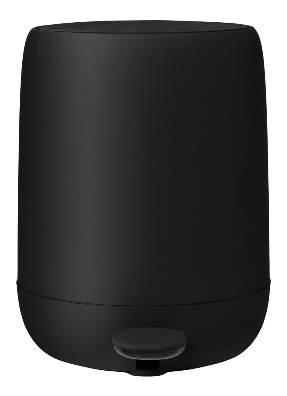 Blomus Sono pedaalemmer 3 liter - voorkant zwart