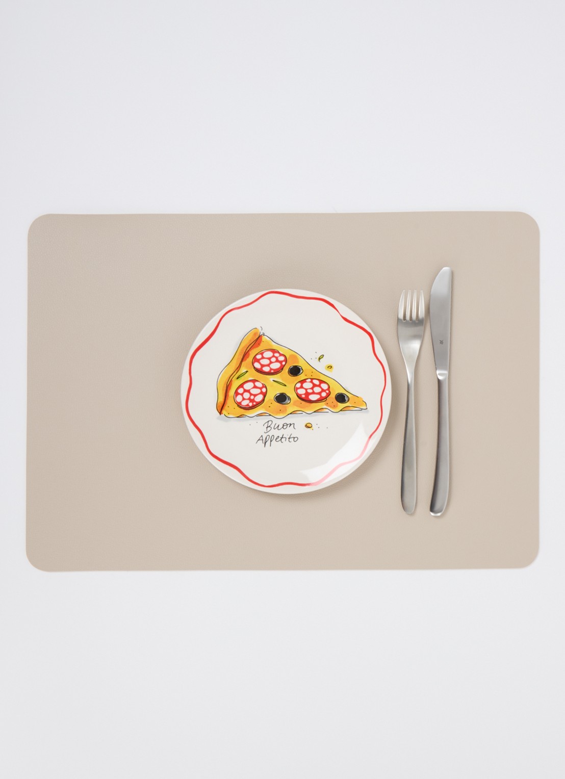 Blond Amsterdam Buon Appetito pizzabord 18 cm - detail 4 gebroken wit