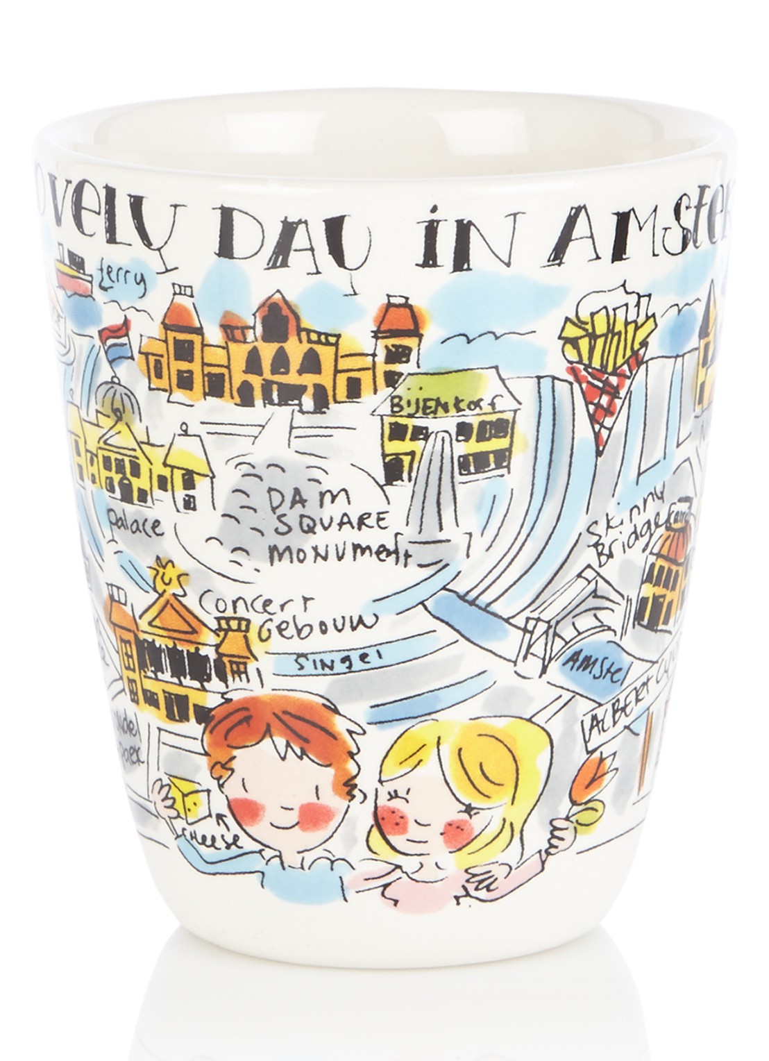 Blond Amsterdam City Amsterdam mok 35 cl - detail 3 blauw