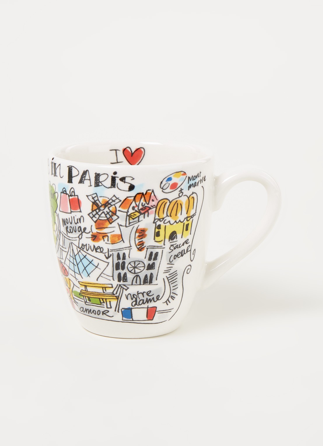 Blond Amsterdam City Paris kopje 20 cl - voorkant 2 gebroken wit