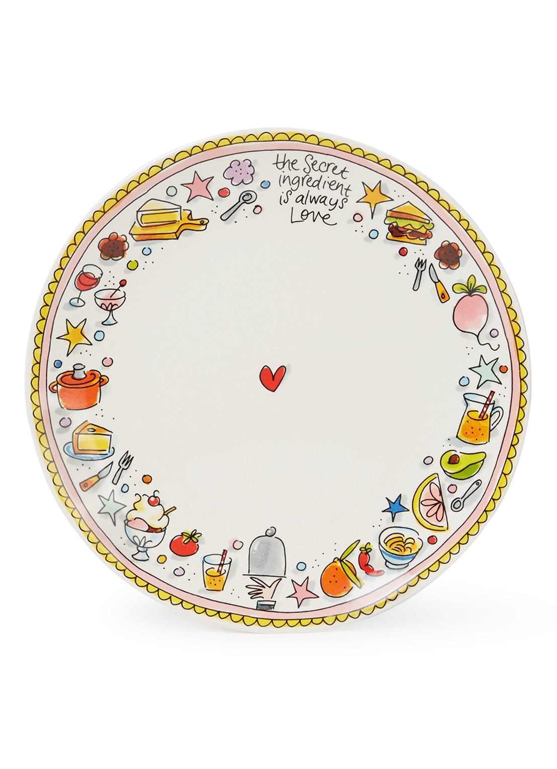 Blond Amsterdam Dinerbord 26 cm - voorkant 4 geel