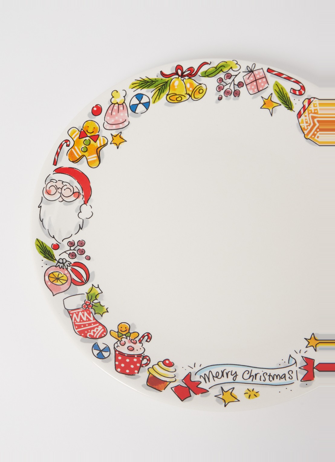 Blond Amsterdam Holly Jolly dinerbord 26 cm - detail 3 multicolor