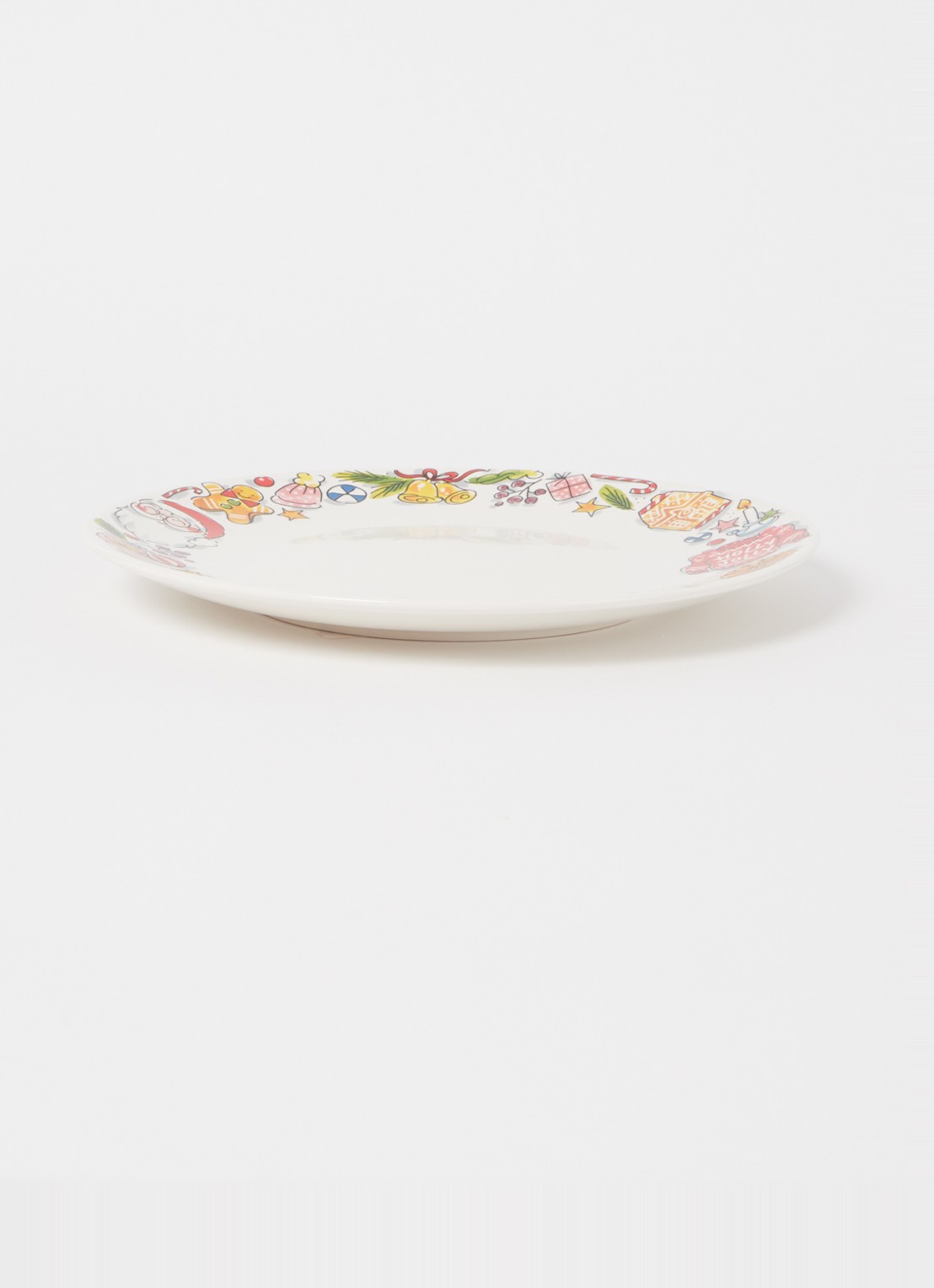 Blond Amsterdam Holly Jolly dinerbord 26 cm - voorkant 2 multicolor
