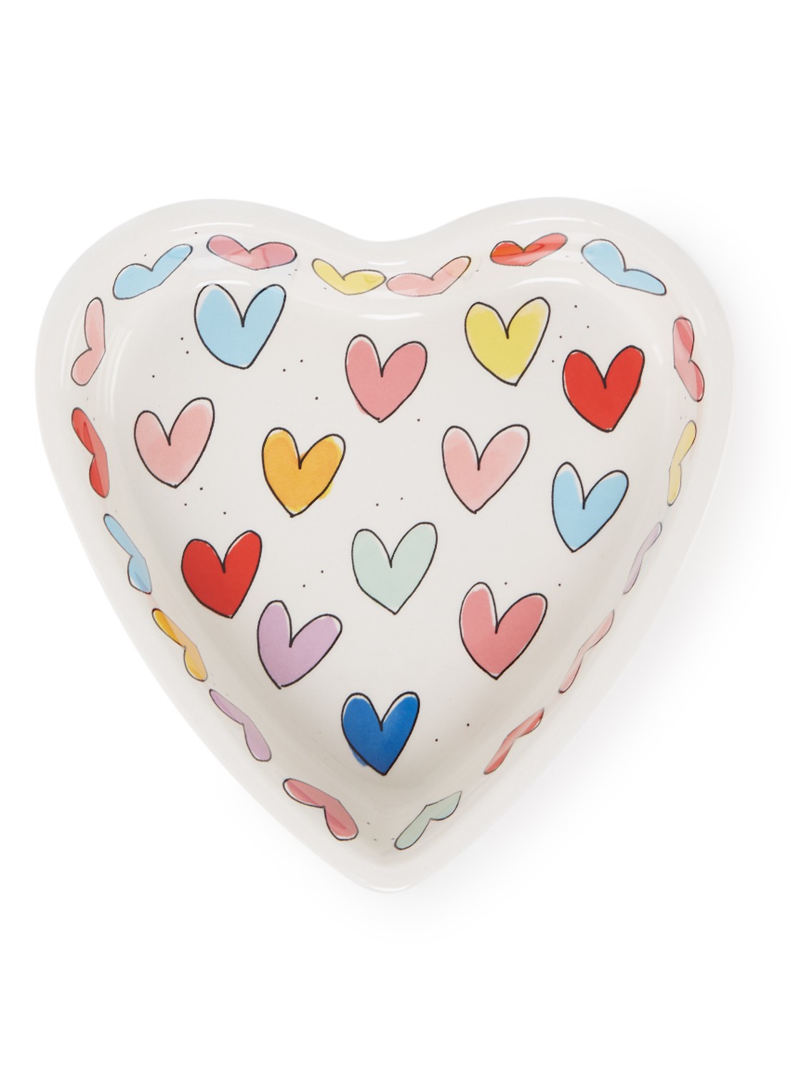 Blond Amsterdam Love schaal 20 cm - voorkant 2 multicolor