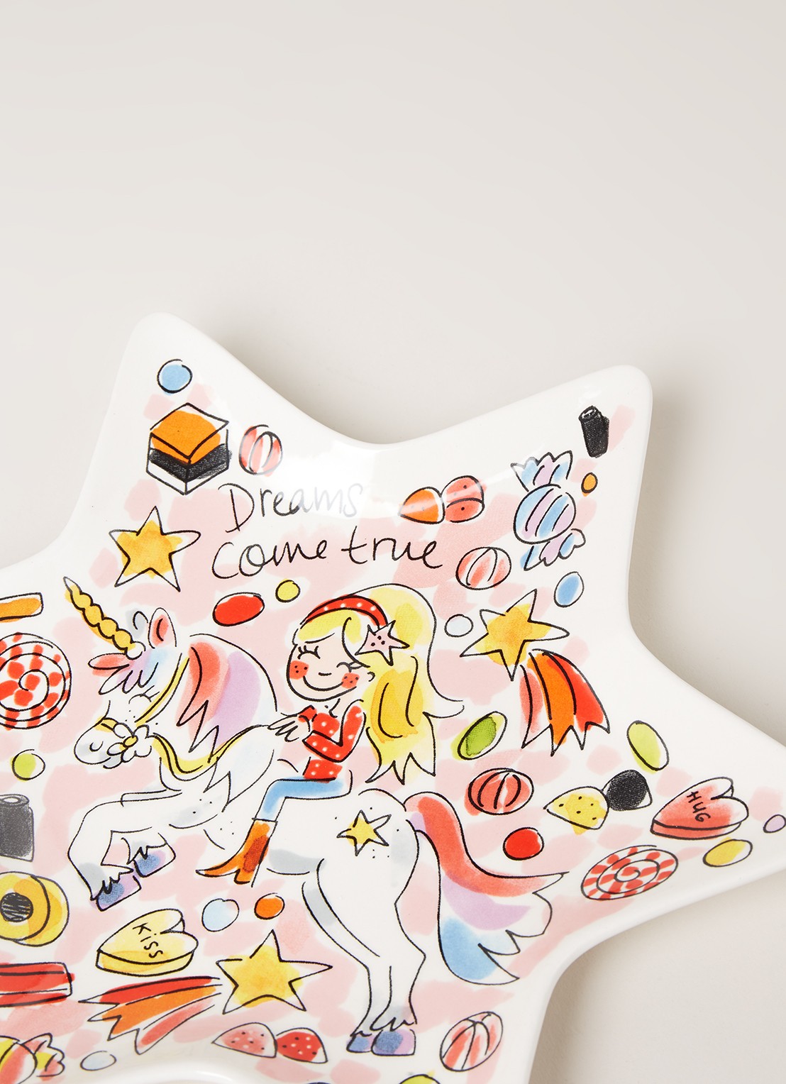 Blond Amsterdam Made with Magic Unicorn schaal 22 cm - detail multicolor