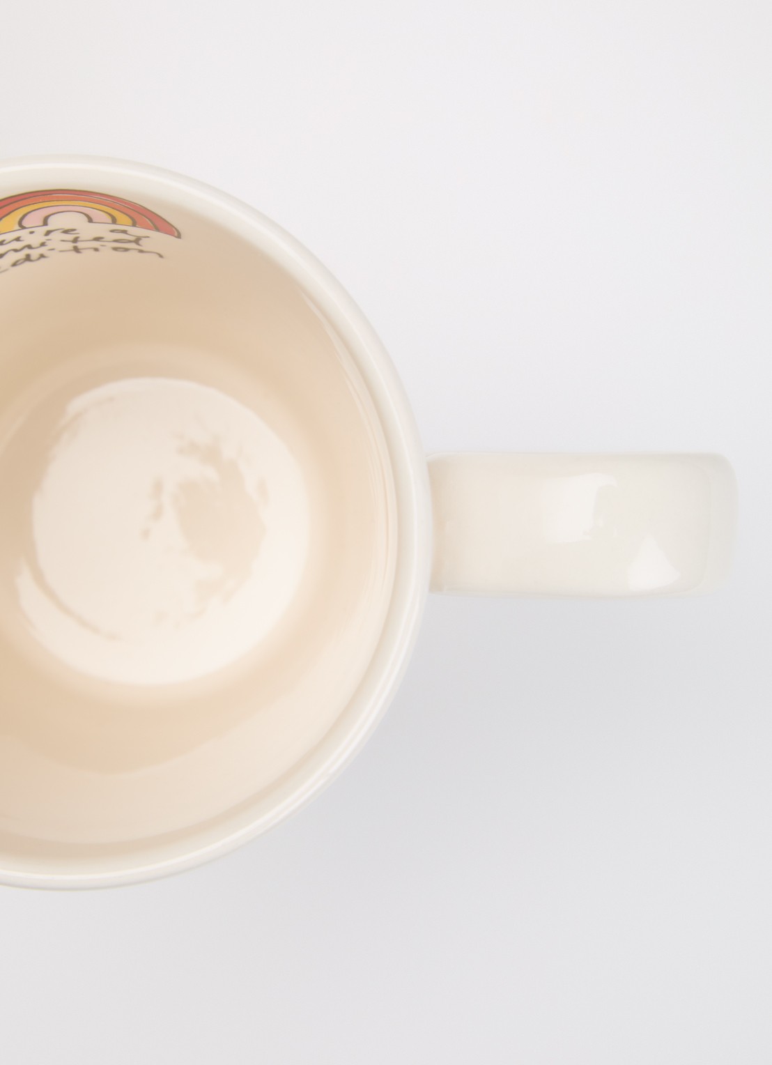 Blond Amsterdam Miss Creativity XL mok 50 cl - voorkant 2 gebroken wit