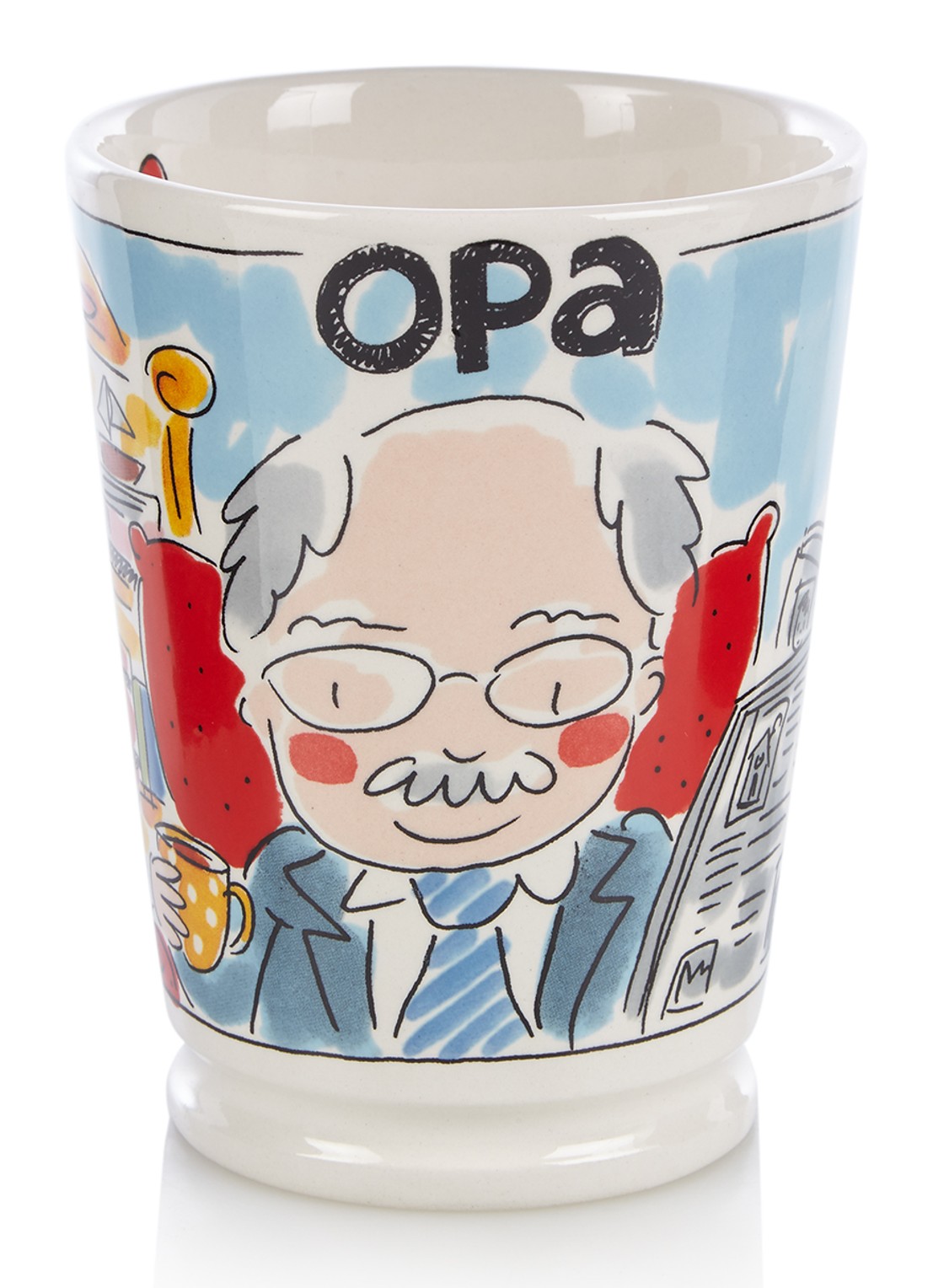 Blond Amsterdam Specials Opa mok 50 cl - detail lichtblauw