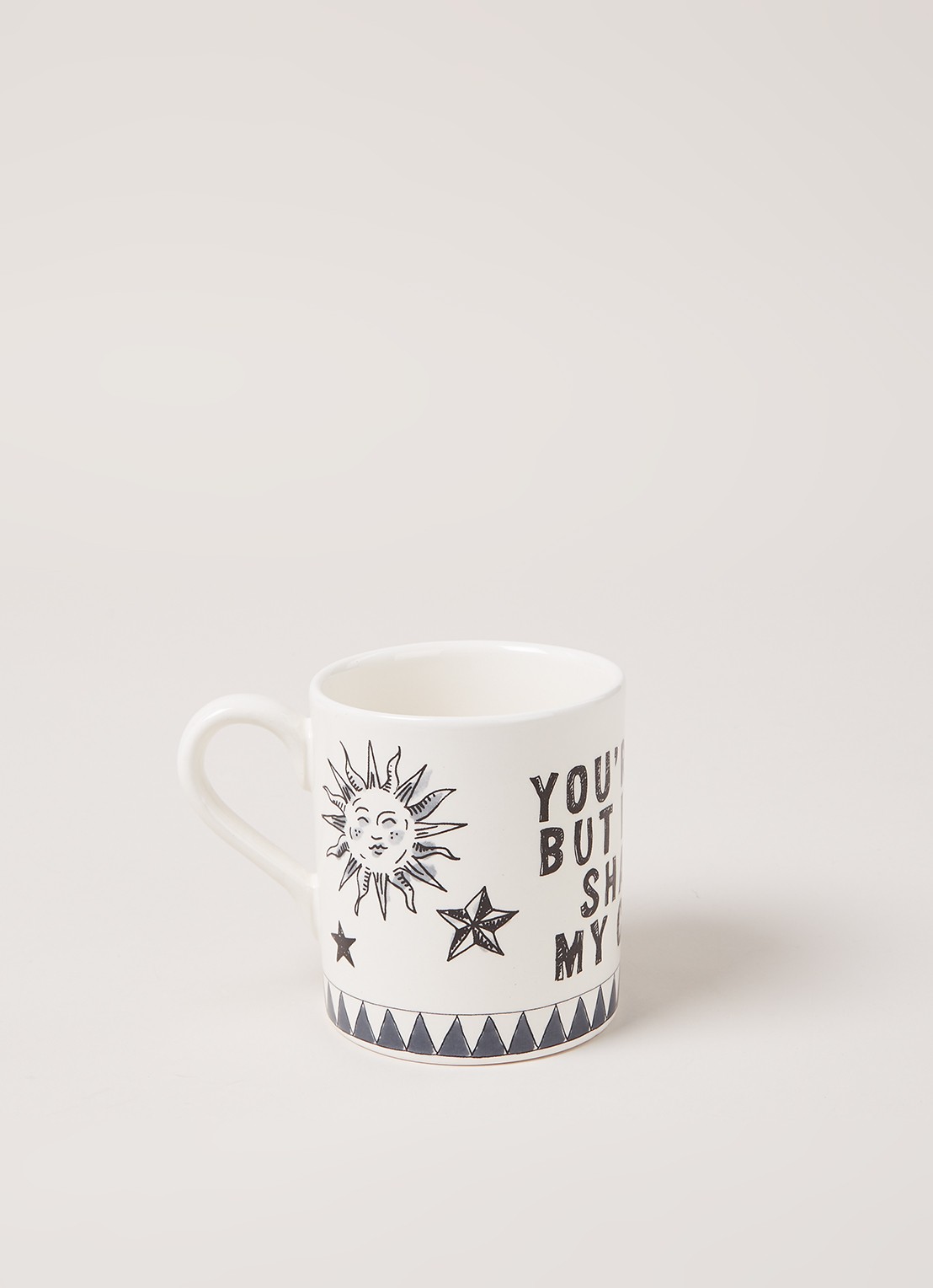 Blond Amsterdam X Noir You're Cute mok 30 cl - detail 2 gebroken wit