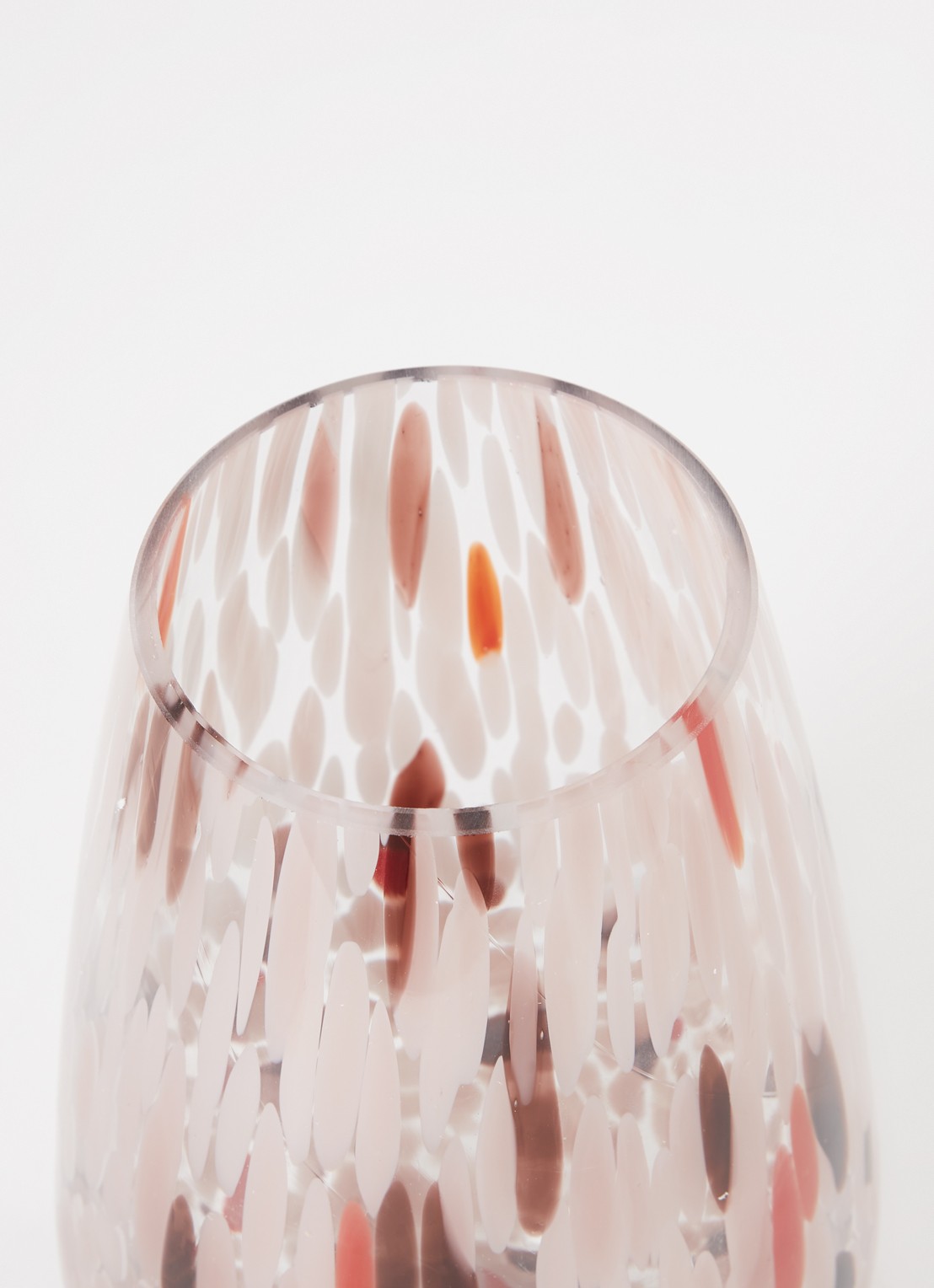 Bloomingville Artem vaas 25 cm - voorkant 2 lichtbruin