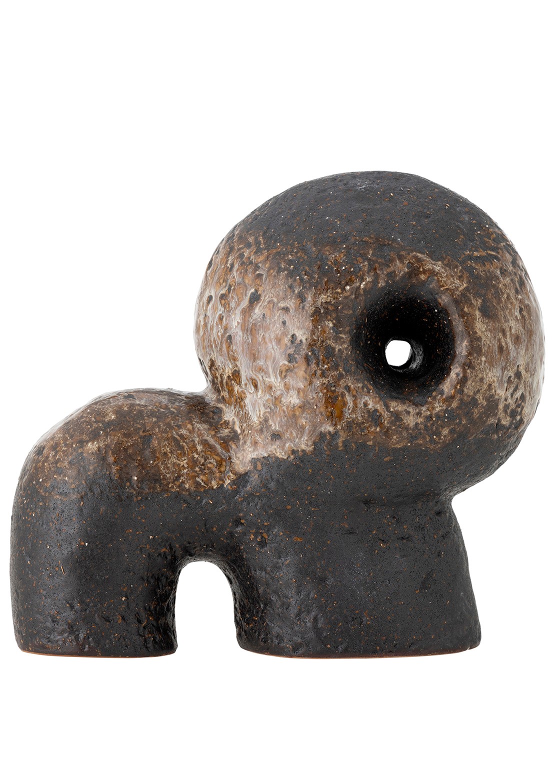 Bloomingville Bobby Deco ornament 19 cm - voorkant zwart