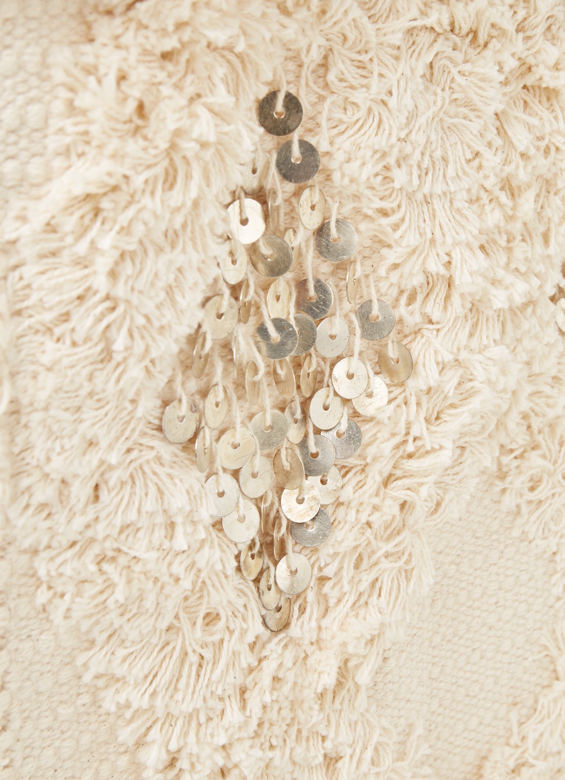 Bloomingville Drake wasmand 38 x 30 cm - detail 3 creme