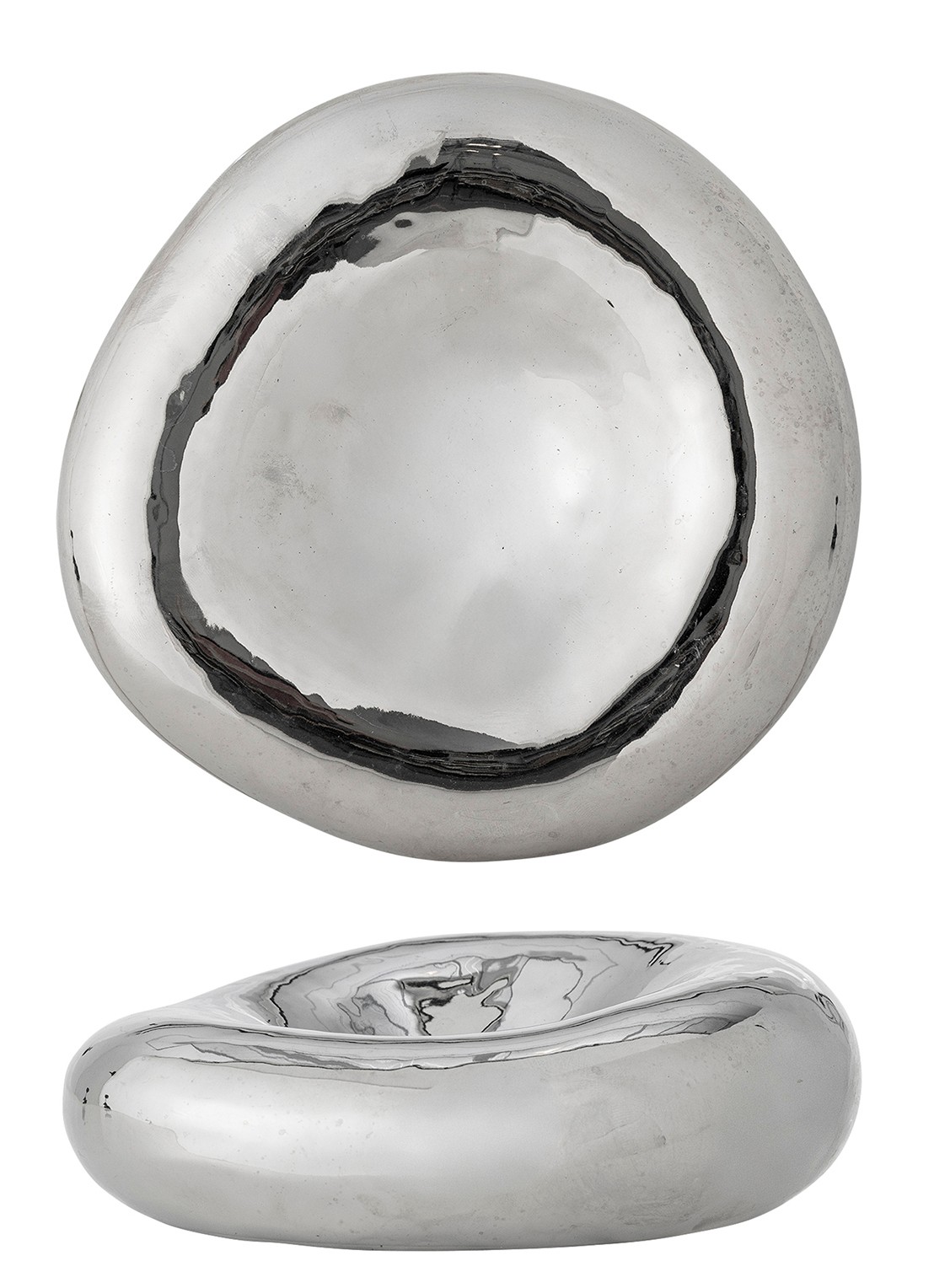 Bloomingville Shine schaal 18 x 6 cm - detail 4 zilver