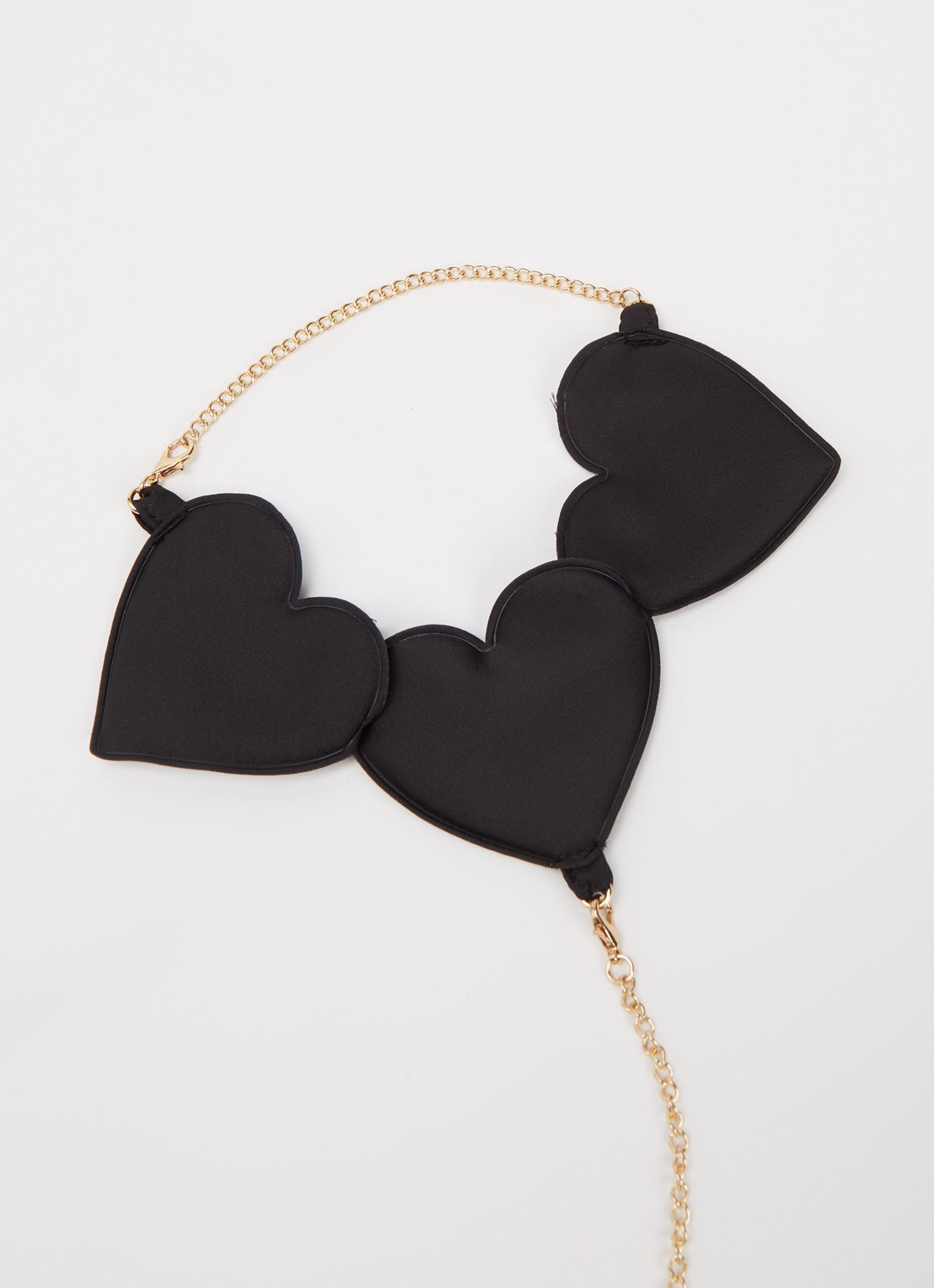 Bluebella Gia cuffs van satijn - voorkant 2 goud