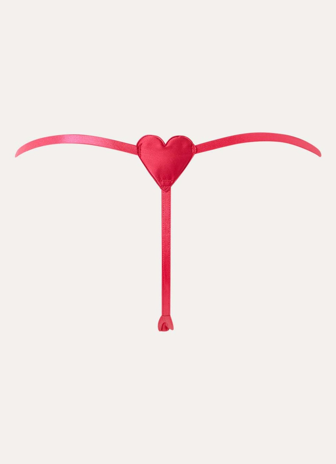 Bluebella Gia string met satijn - achterkant fuchsia