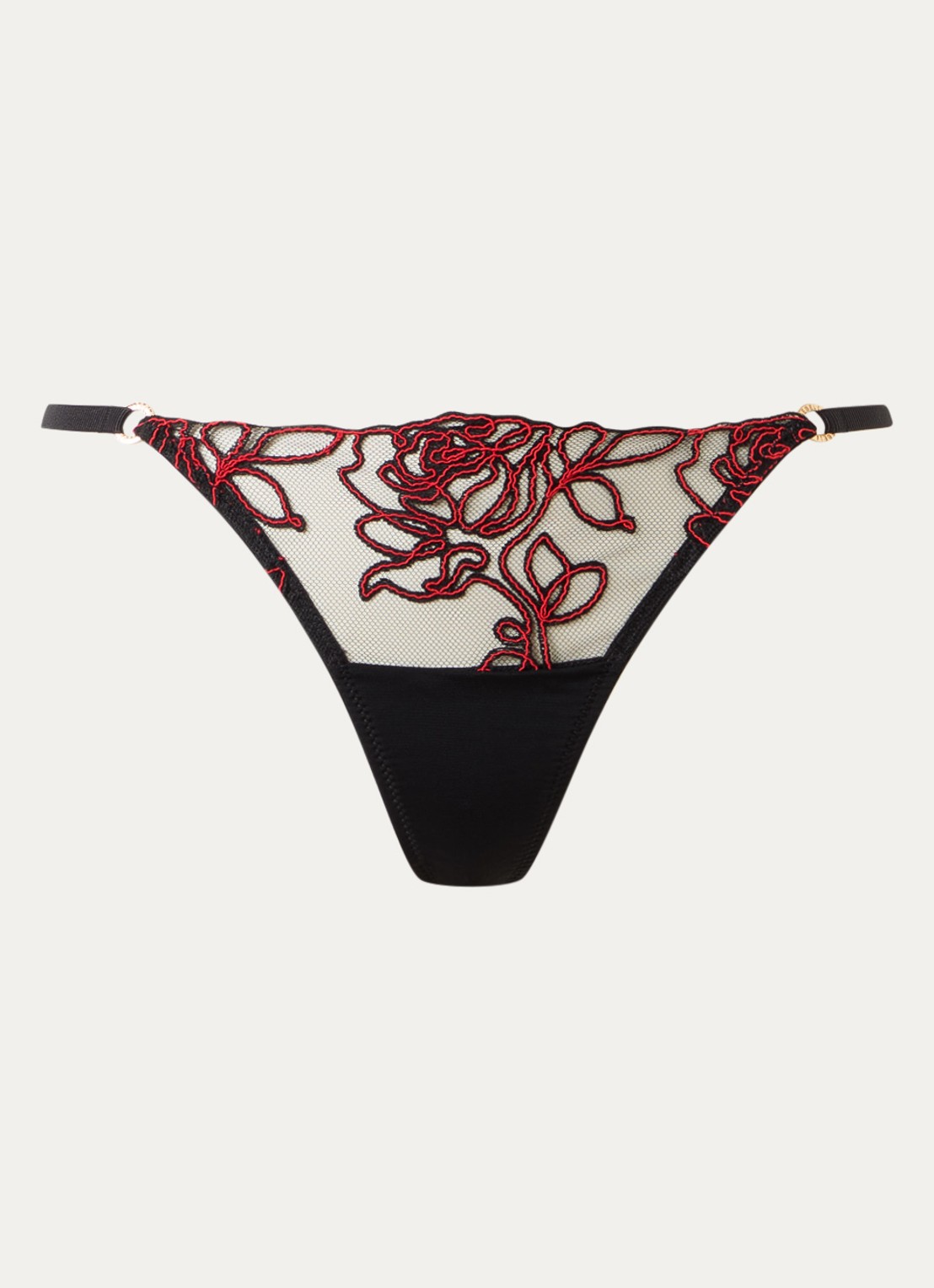 Bluebella Malina string met borduring  - voorkant 4 multicolor